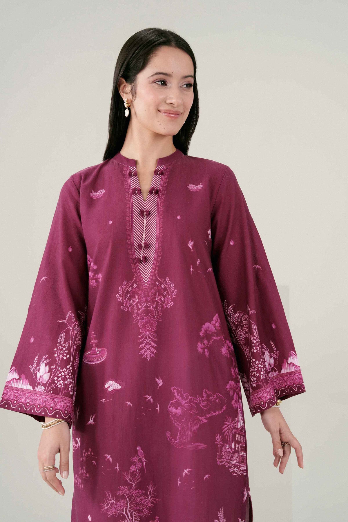 Printed Shirt - ST1S-PRET26WV2-6