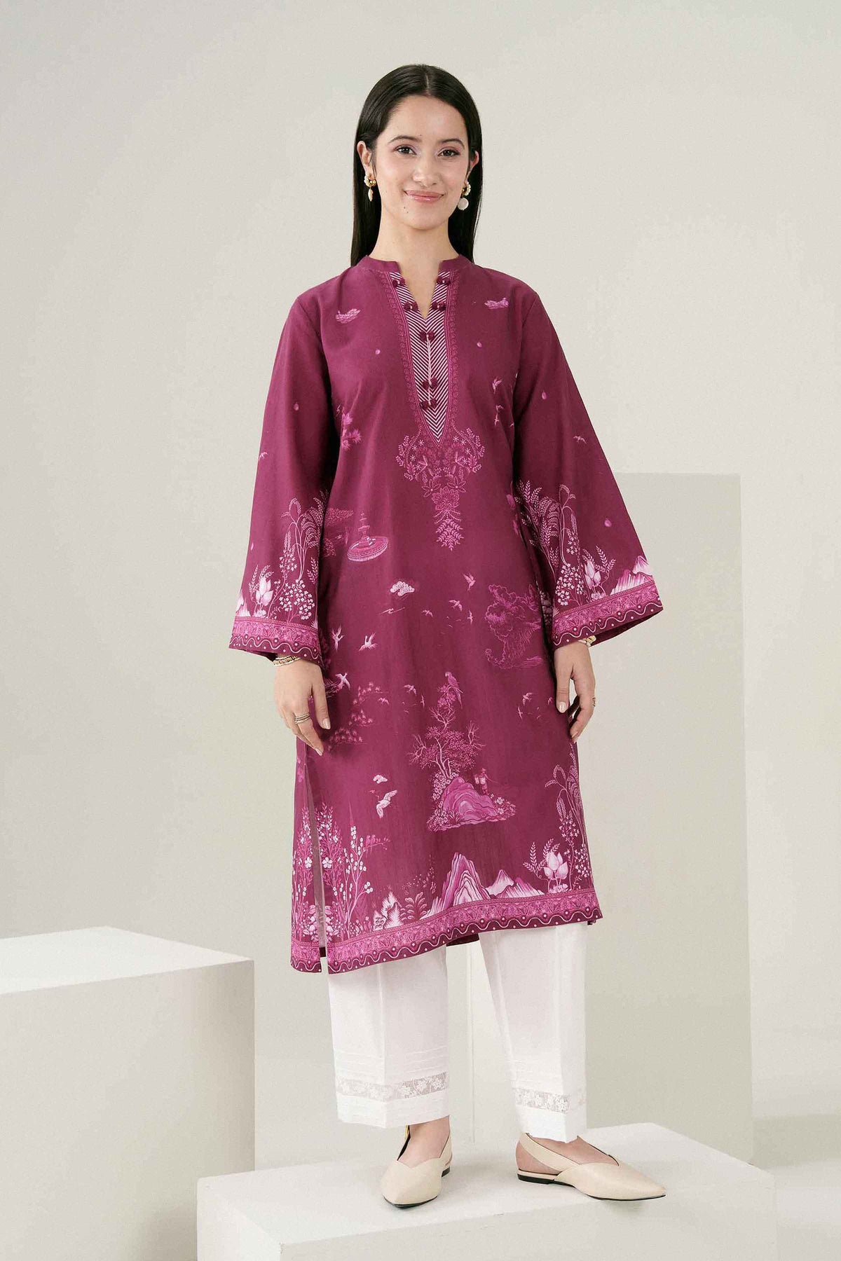 Printed Shirt - ST1S-PRET26WV2-6