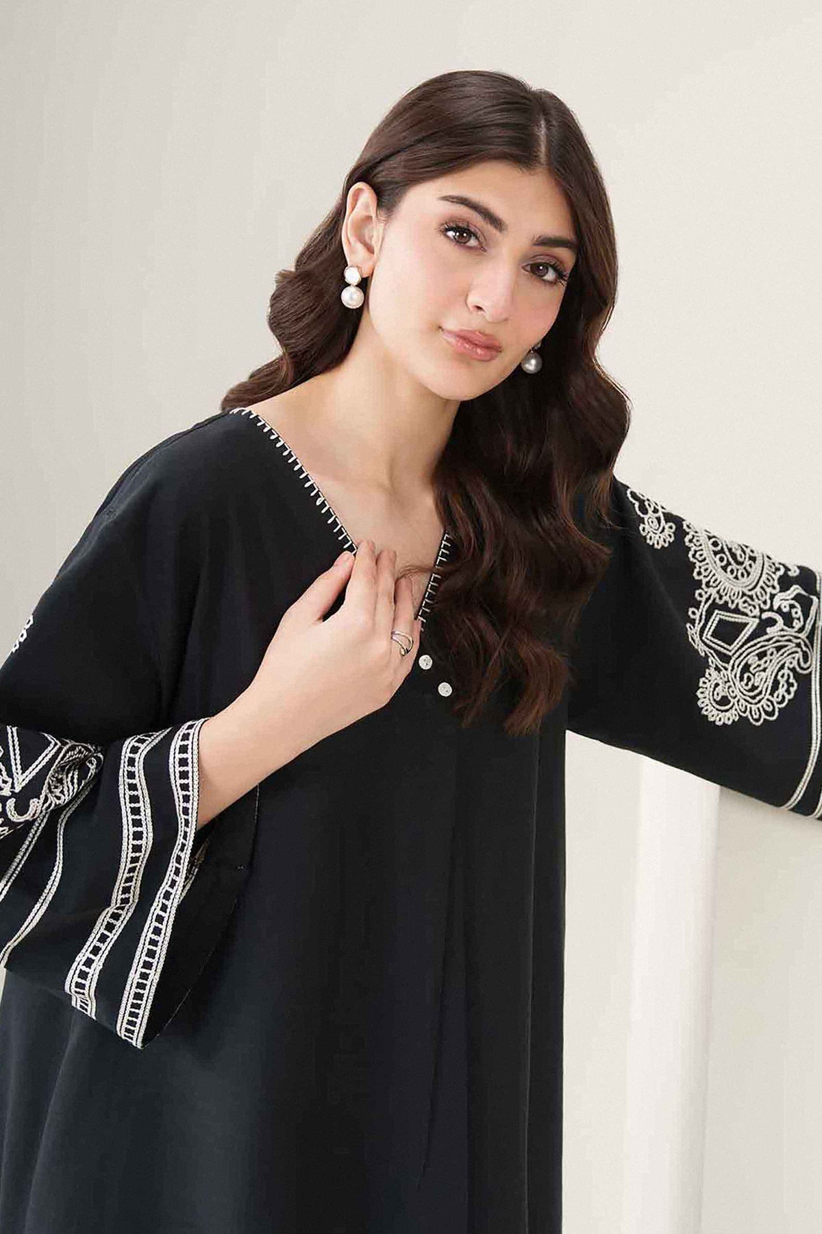 Embroidered Dress - ST1SE-AURA26WV1-2