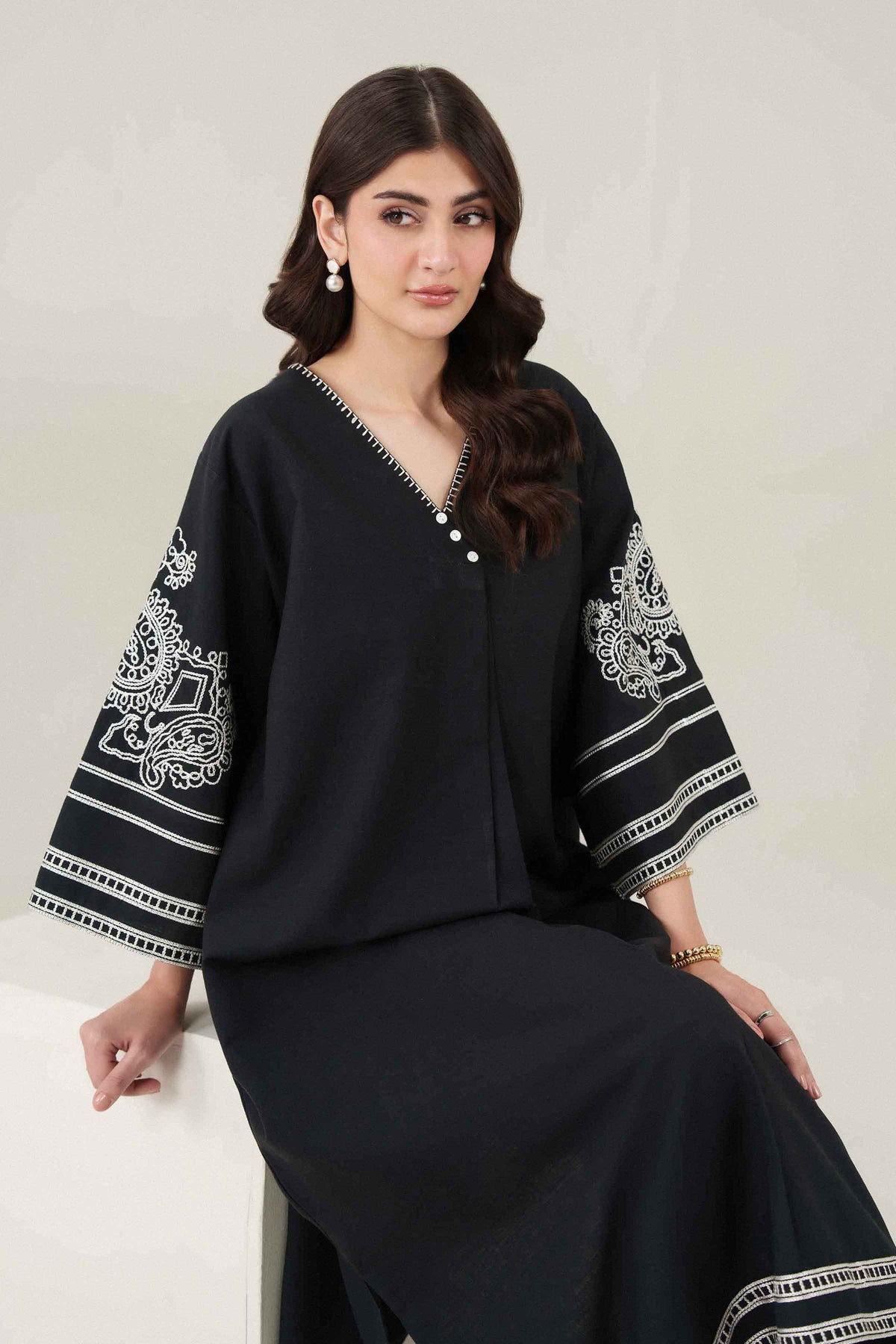 Embroidered Dress - ST1SE-AURA26WV1-2