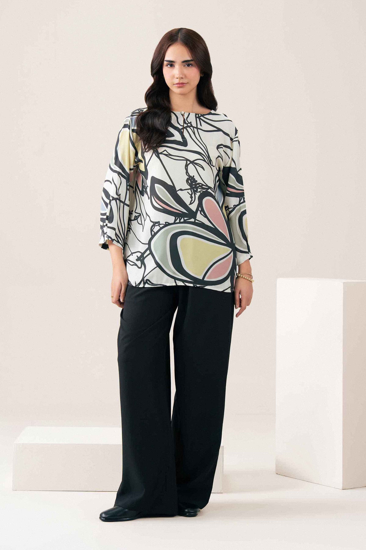 Printed Tunic - ST1SE-AURA26WV1-5
