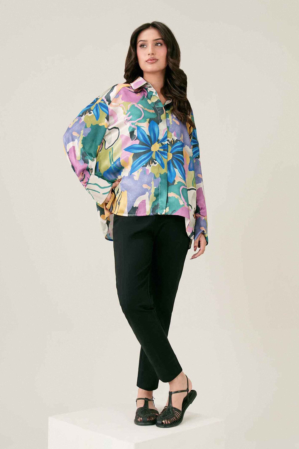 Printed Shirt - ST1SE-AURA26WV2-1