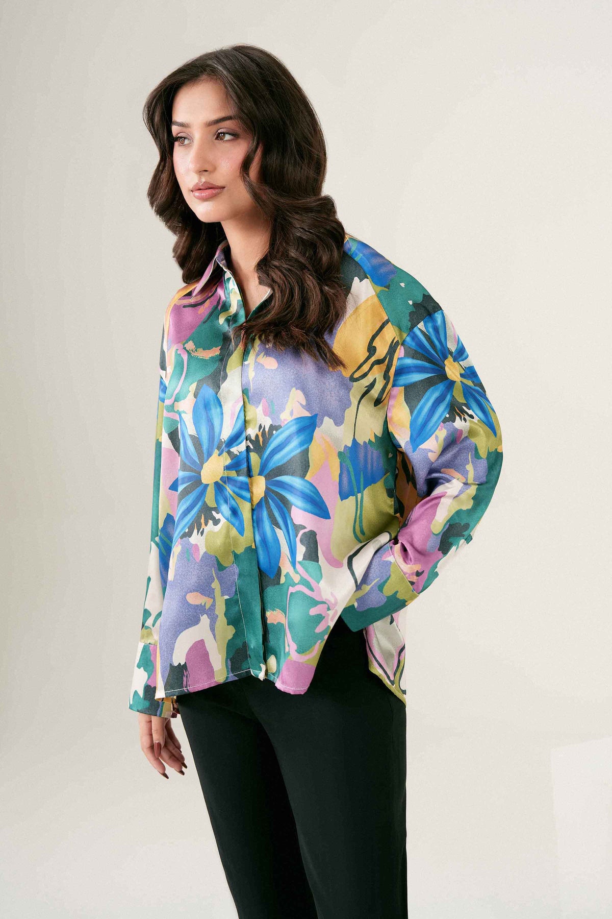 Printed Shirt - ST1SE-AURA26WV2-1