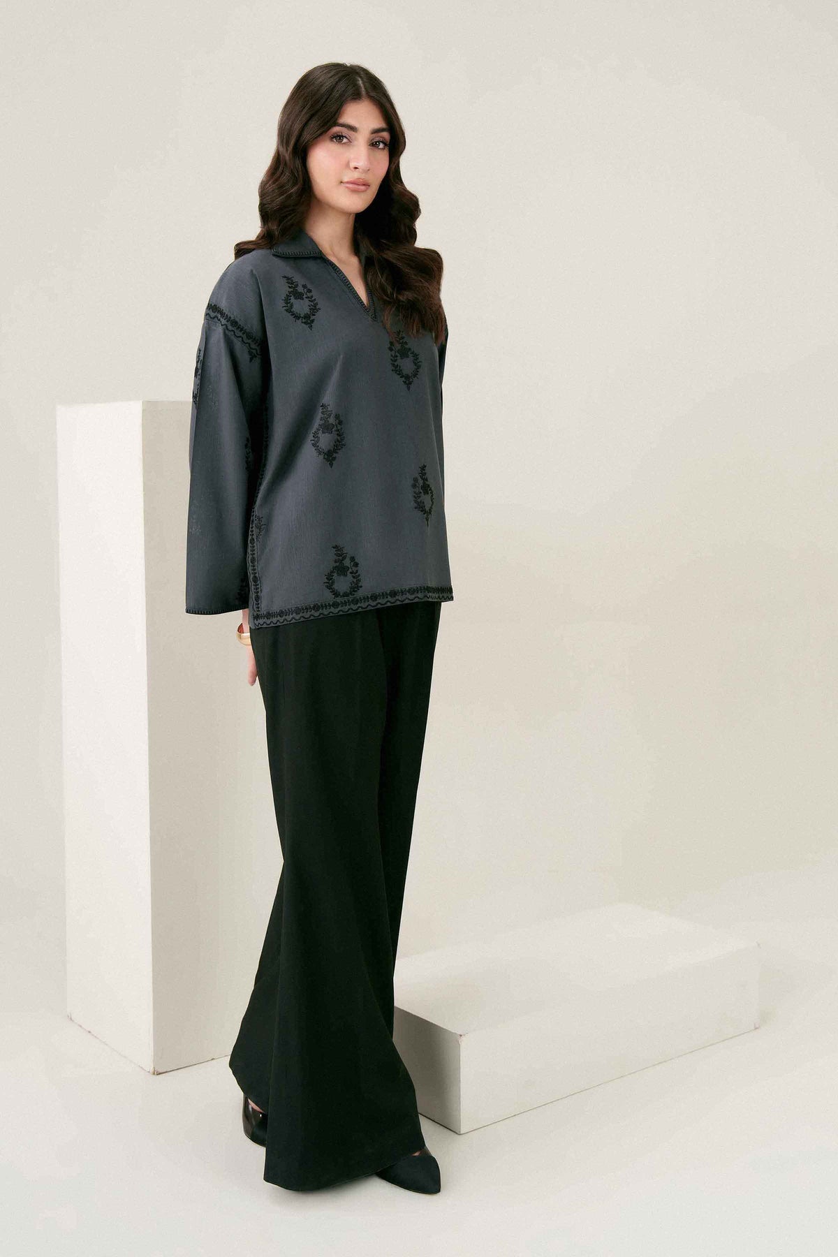 Embroidered Shirt - ST1SE-AURA26WV2-4