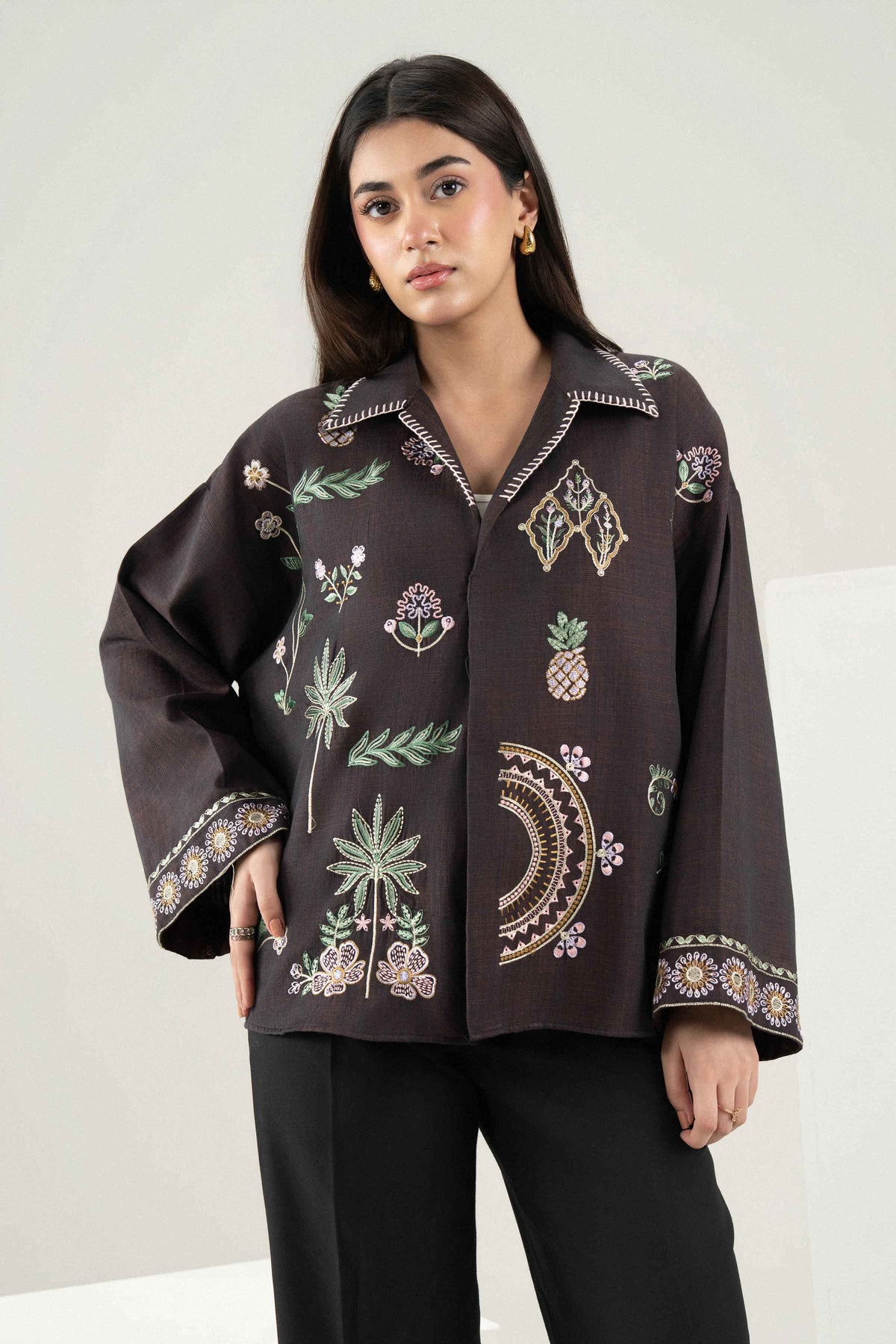 Embroidered Shirt - ST1SE-AURA26WV3-2