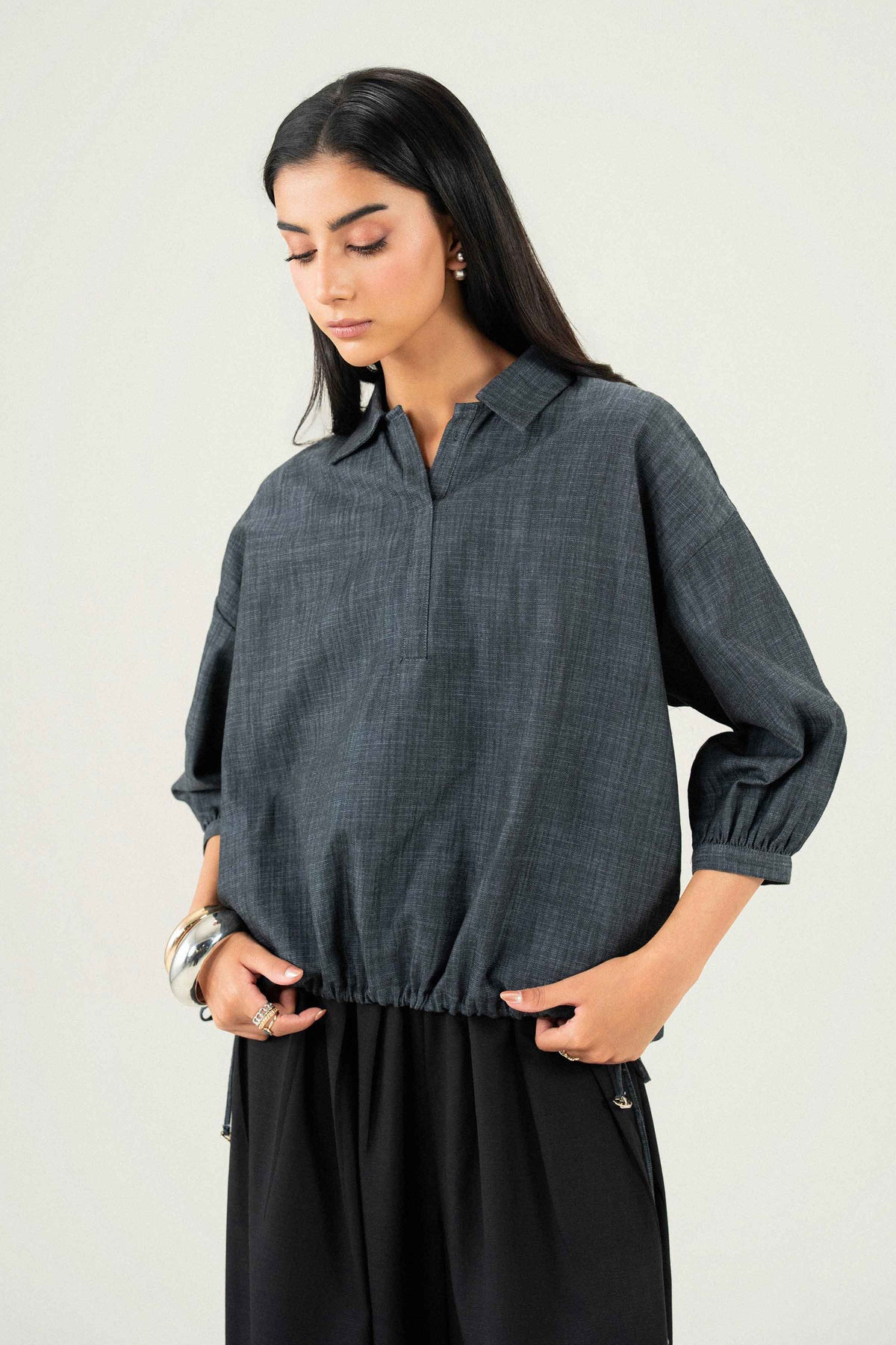 Solid Shirt - ST1SE-AURA26WV3-3