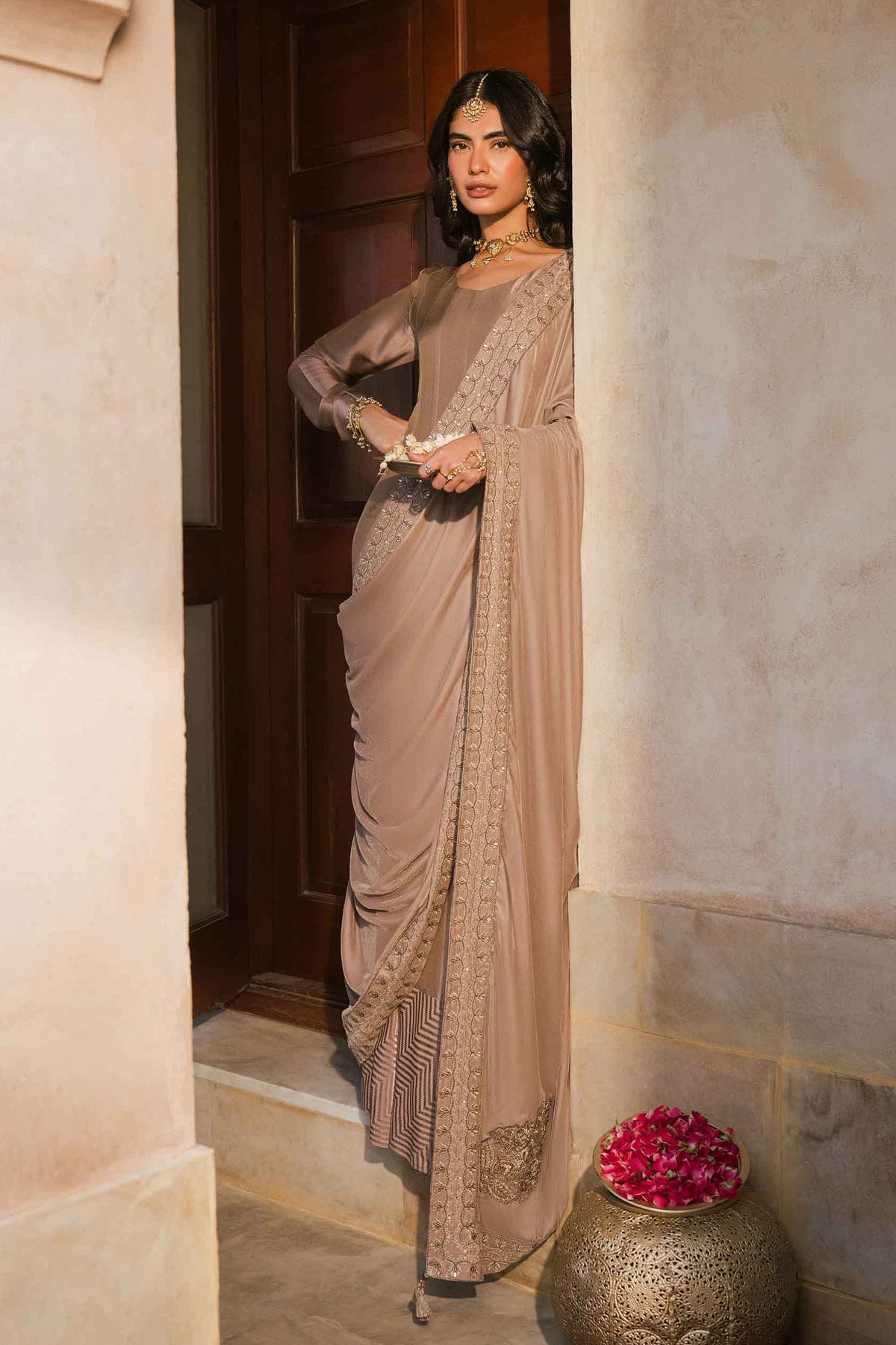 Embroidered Shawl - ST1SE-LUXE26WV1-4