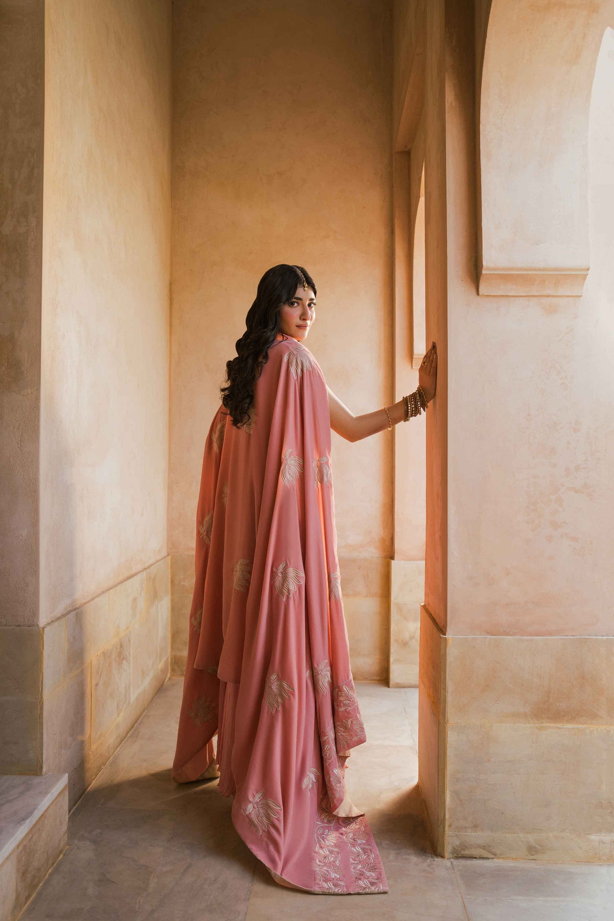 Embroidered Shawl - ST1SE-LUXE26WV1-5