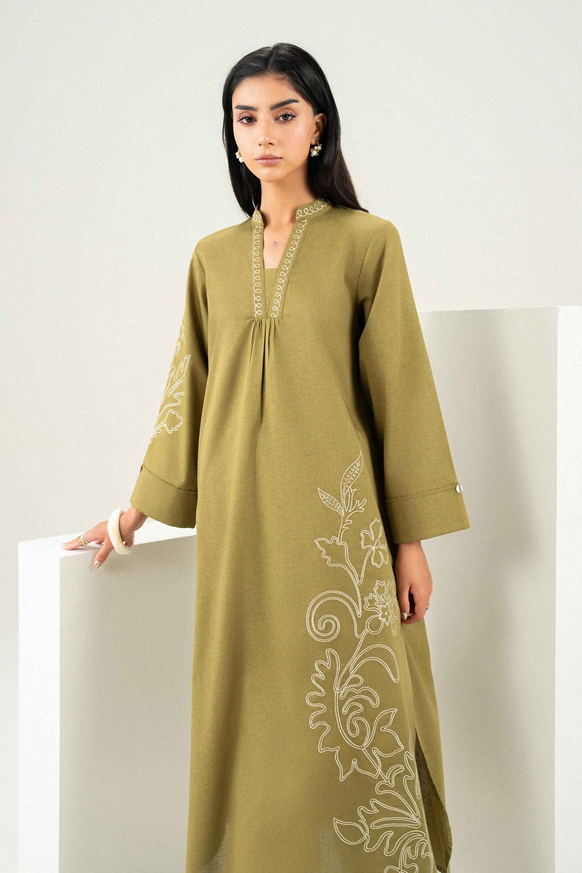 Embroidered Shirt - ST1SE-PRET26WV1-8