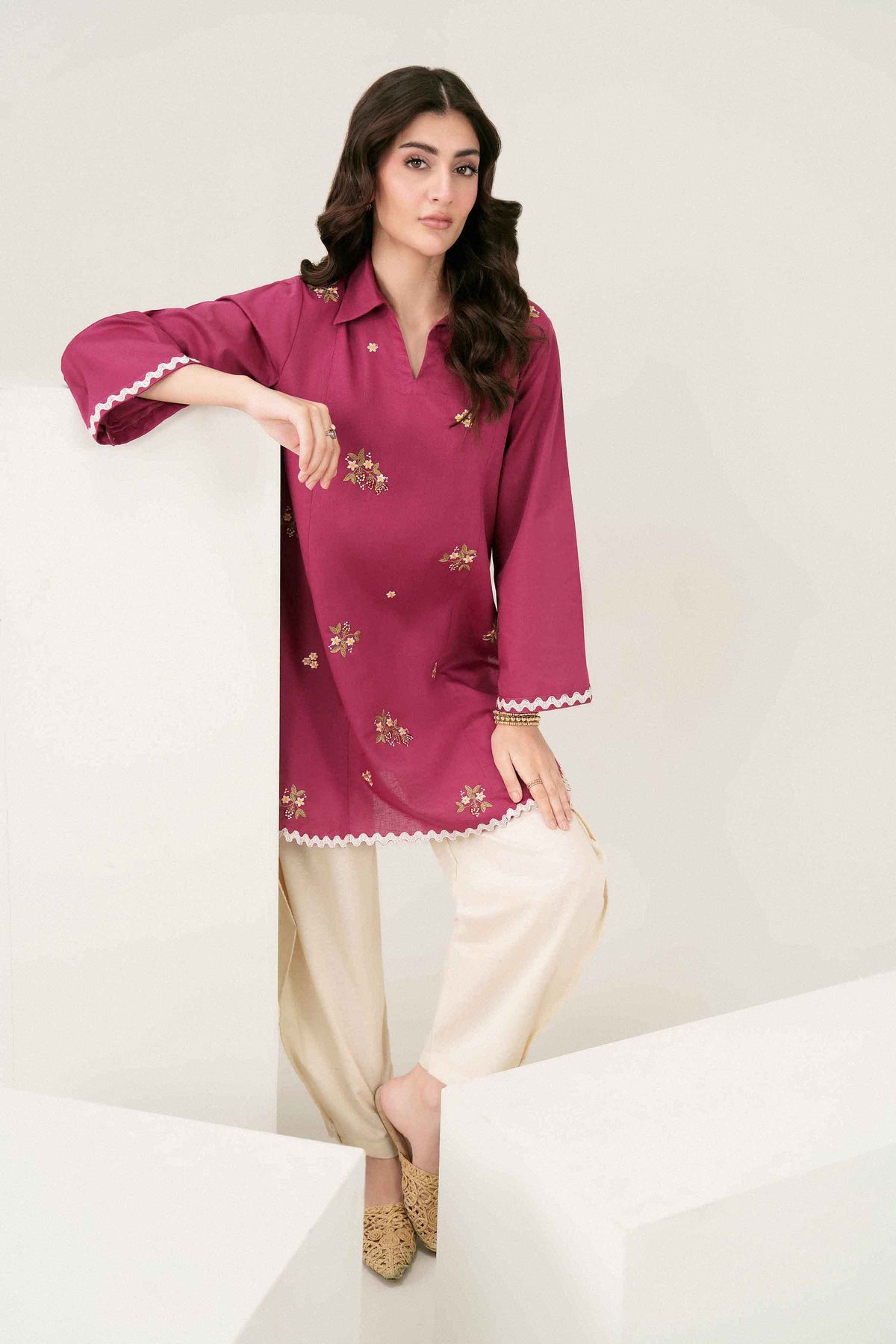 Embroidered Shirt - ST1SE-PRET26WV2-3