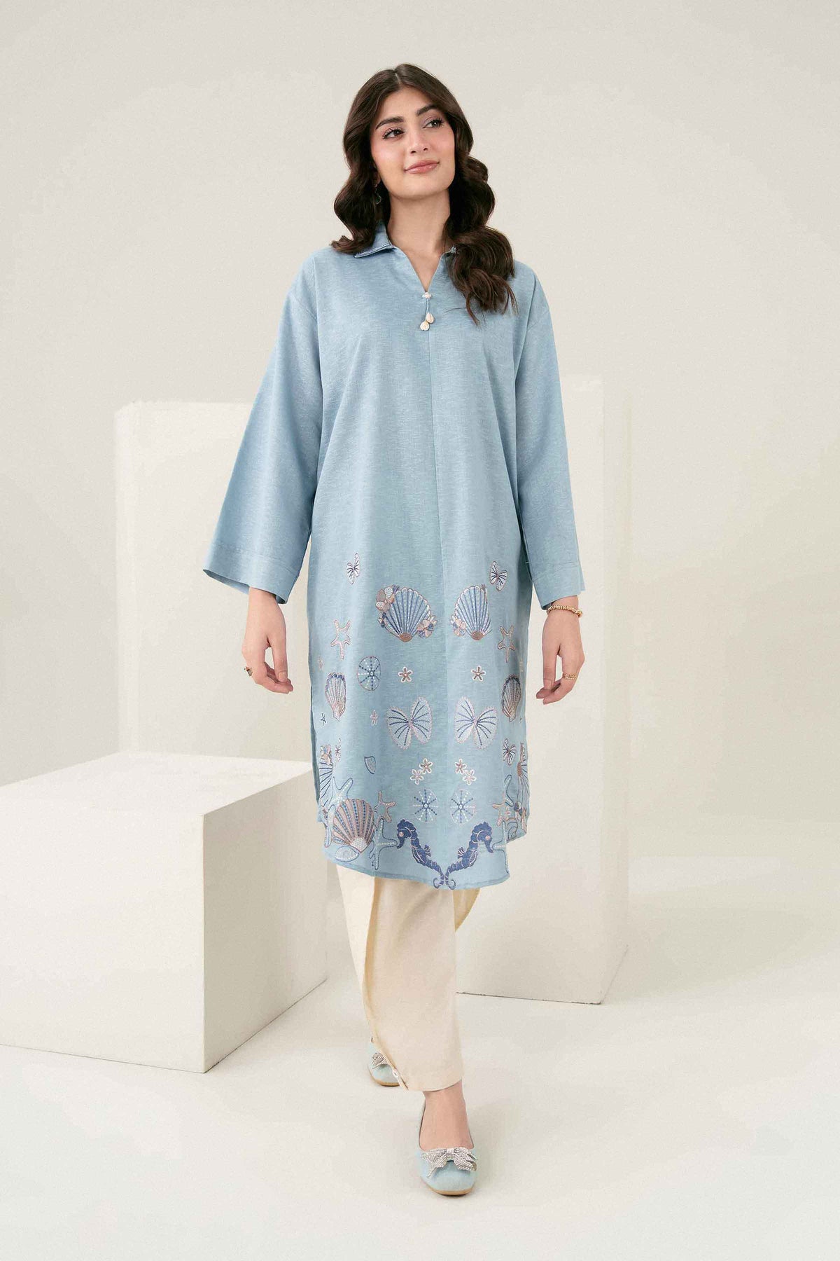 Embroidered Shirt - ST1SE-PRET26WV2-5