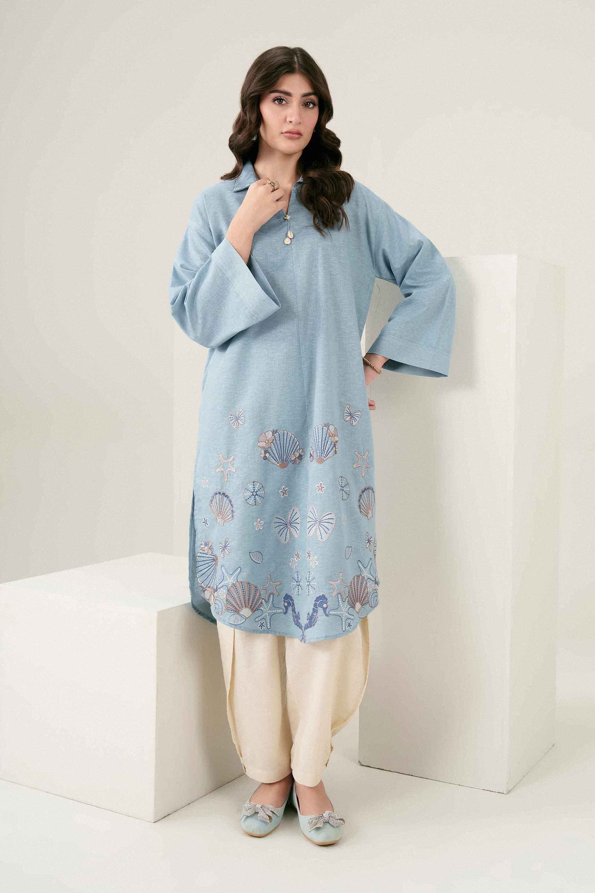 Embroidered Shirt - ST1SE-PRET26WV2-5
