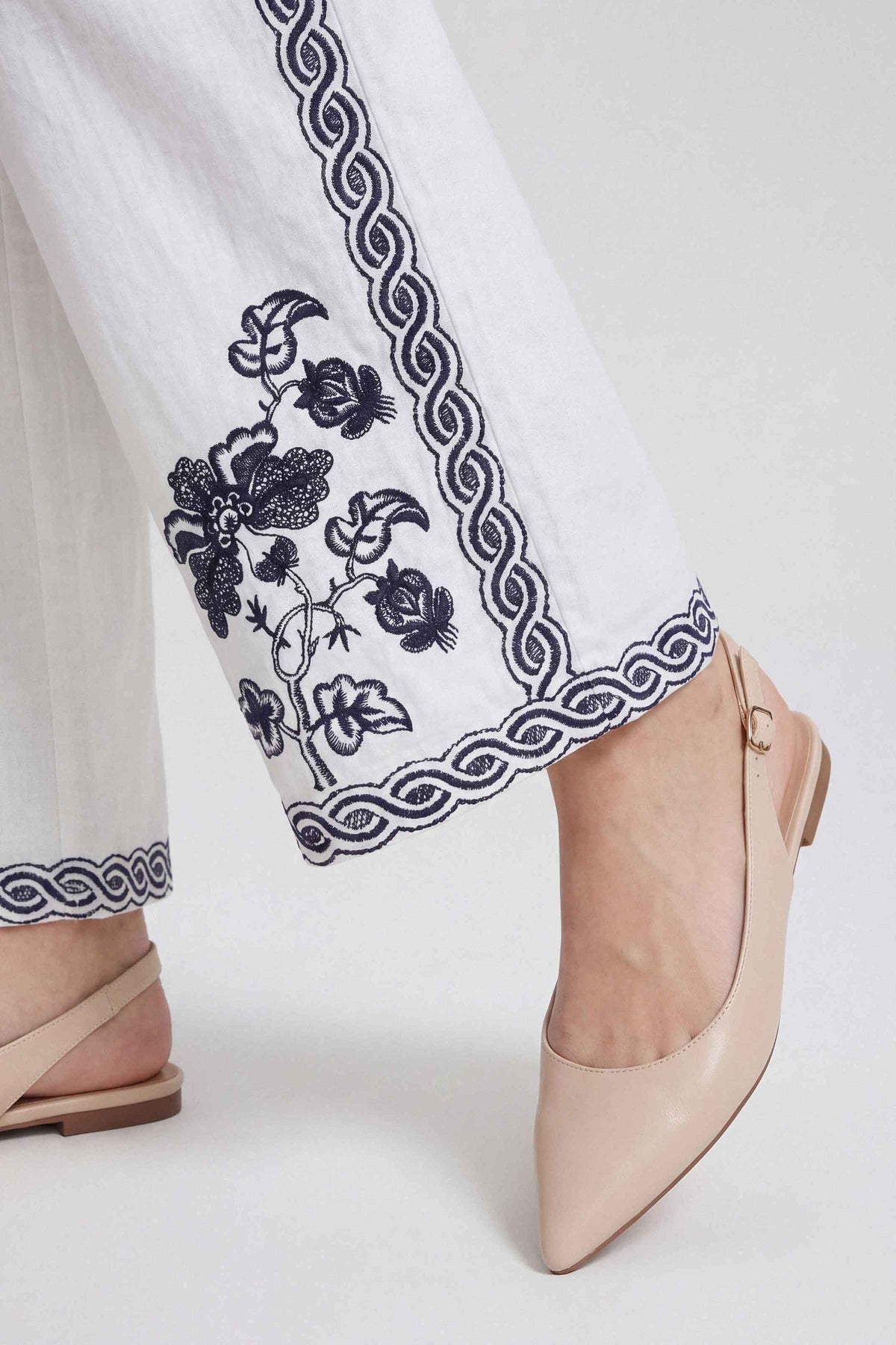 Embroidered Trousers - ST1TE-PRET26WV1-4