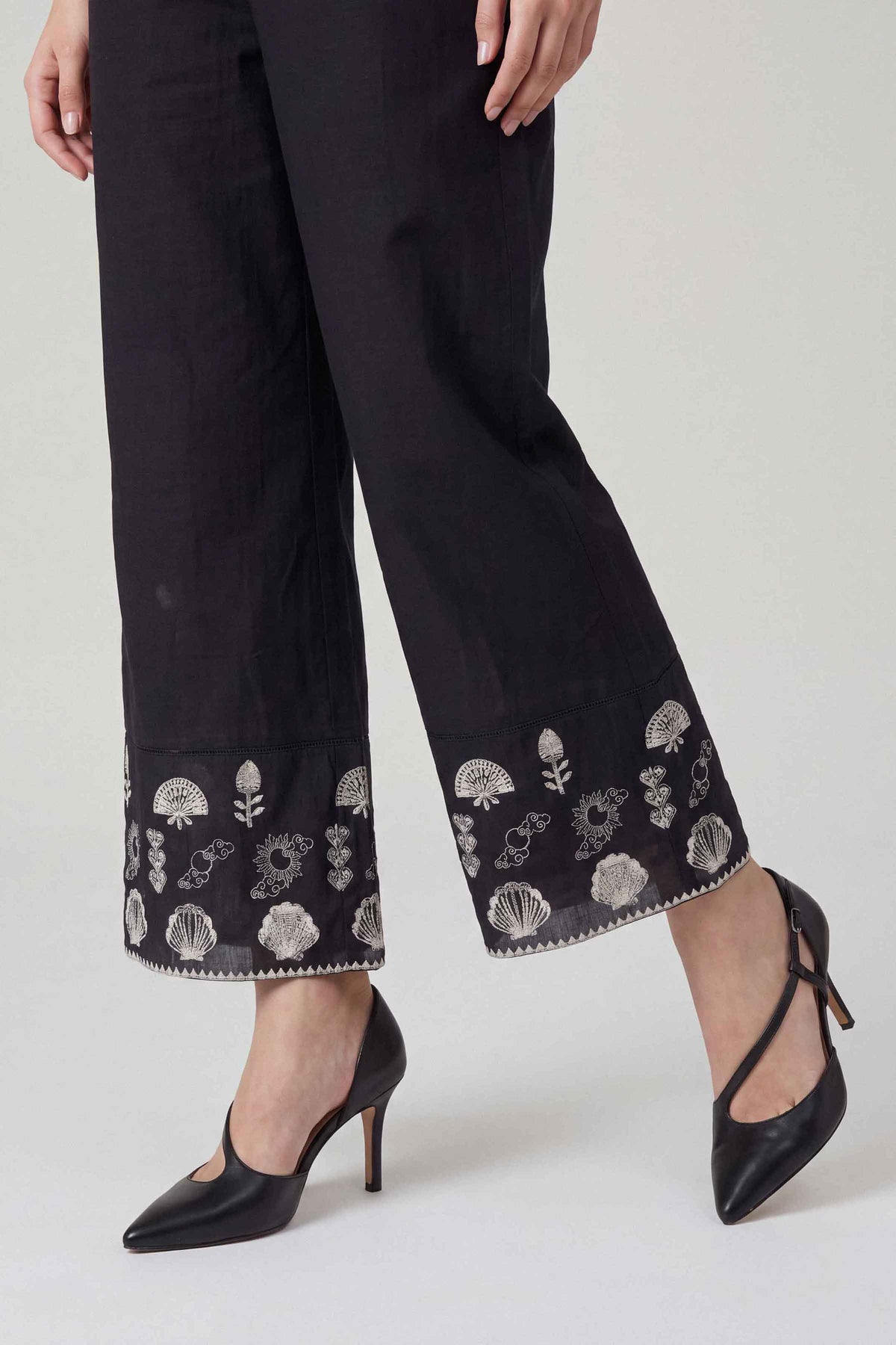 Embroidered  Bottoms - ST1TE-PRET26WV2-5
