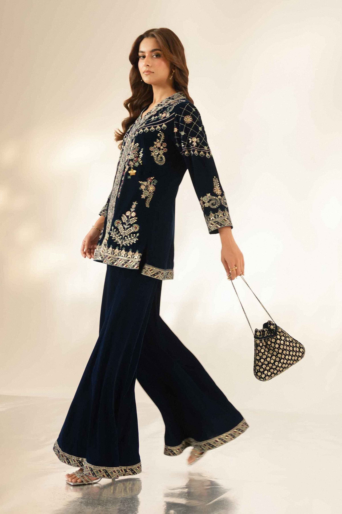 2 Piece - Embroidered Suit - ST2JTE-LUXE26WV1-1