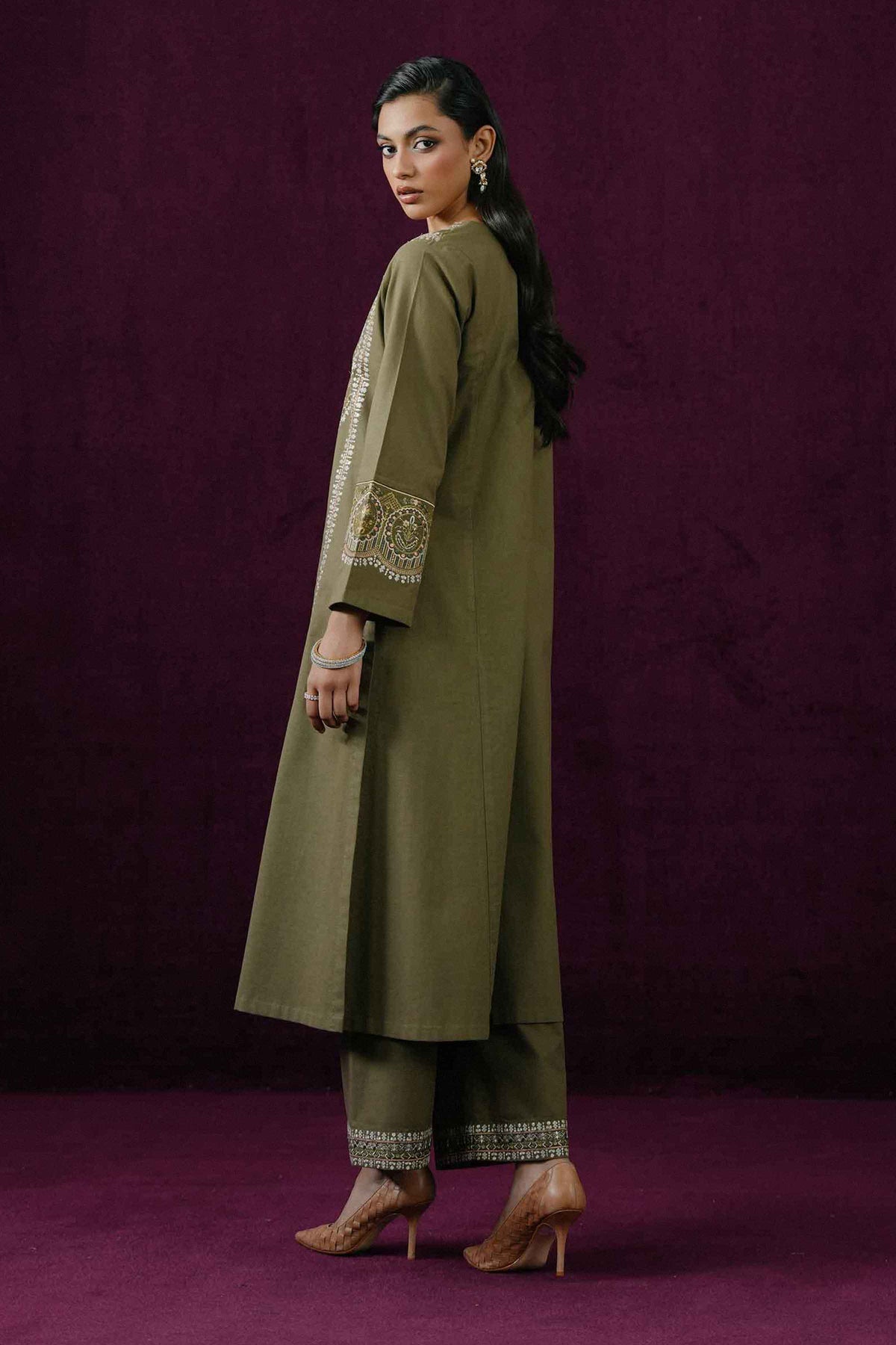 2 PIECE - EMBROIDERED SUIT - ST2PE-BOUT26WV2-22
