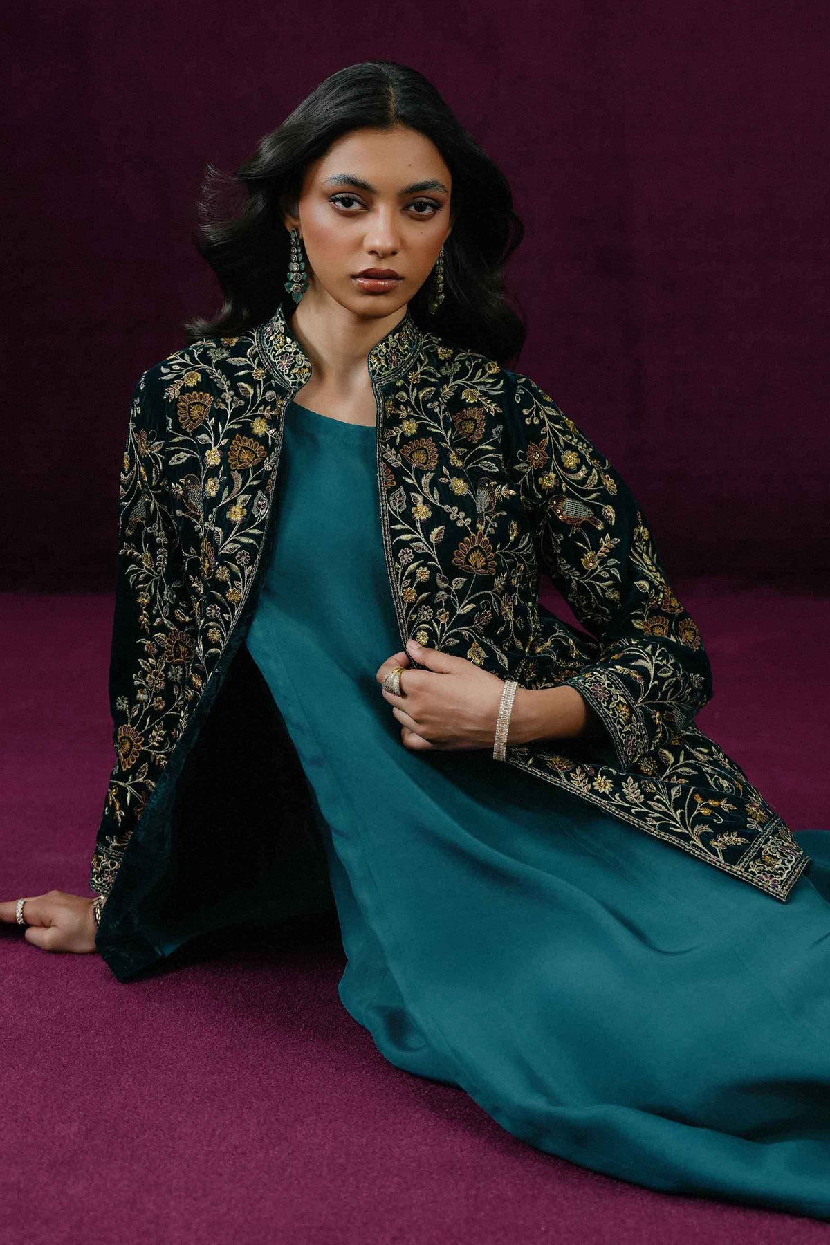 2 PIECE - EMBROIDERED SUIT - ST2PE-BOUT26WV2-4