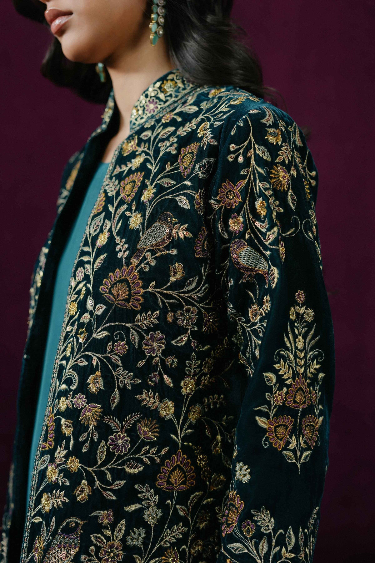 2 PIECE - EMBROIDERED SUIT - ST2PE-BOUT26WV2-4