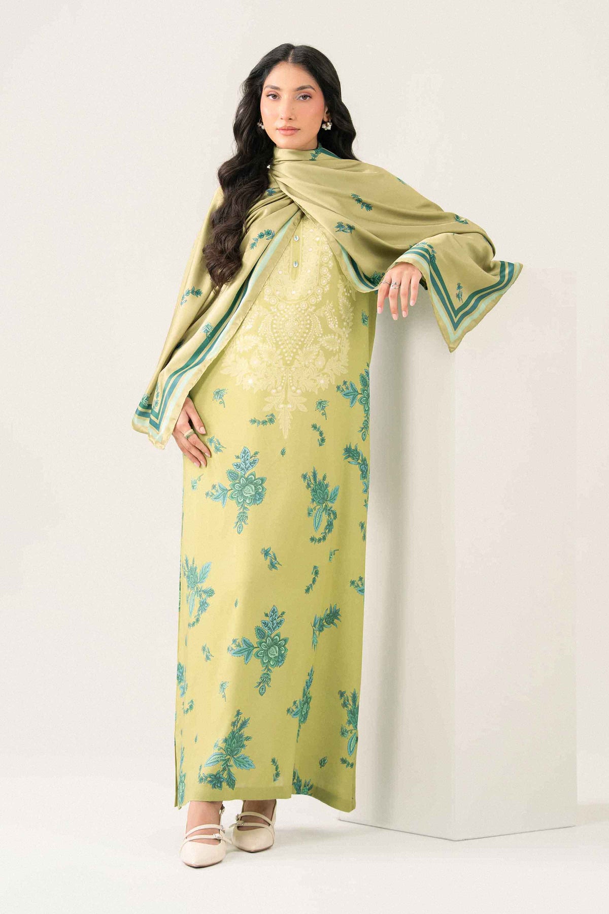 2 Piece - Printed Dress - ST2SD-JALA26WV2-2