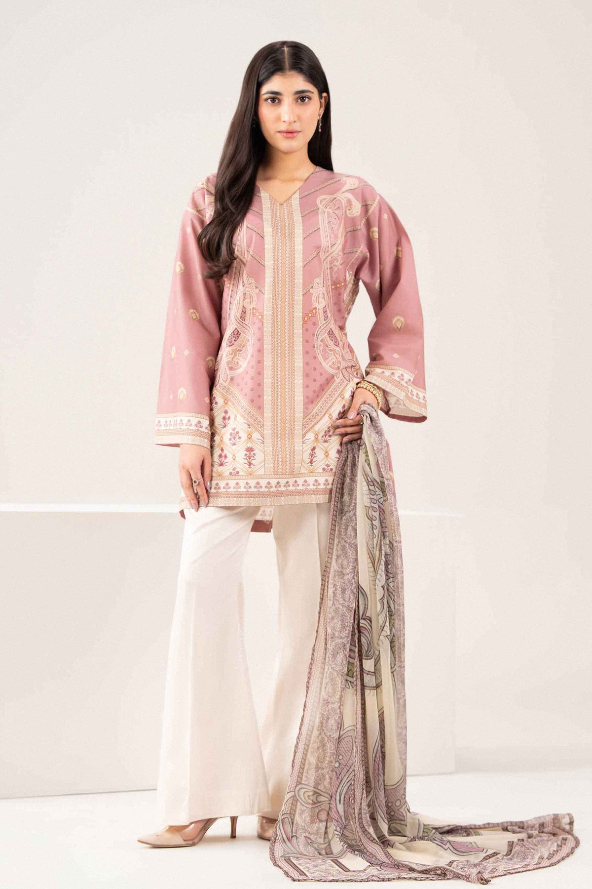 2 Piece - Printed Suit - ST2SD-PRET26WV1-3