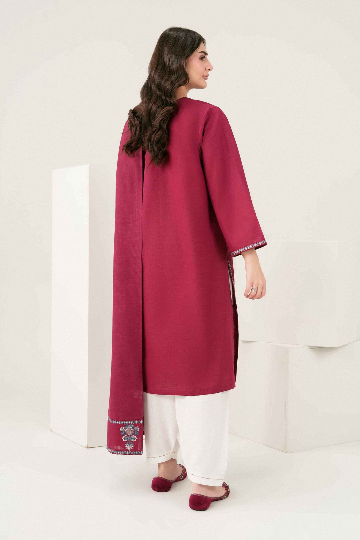 2 PIECE - EMBROIDERED SUIT - ST2SDE-PRET26WV1-5
