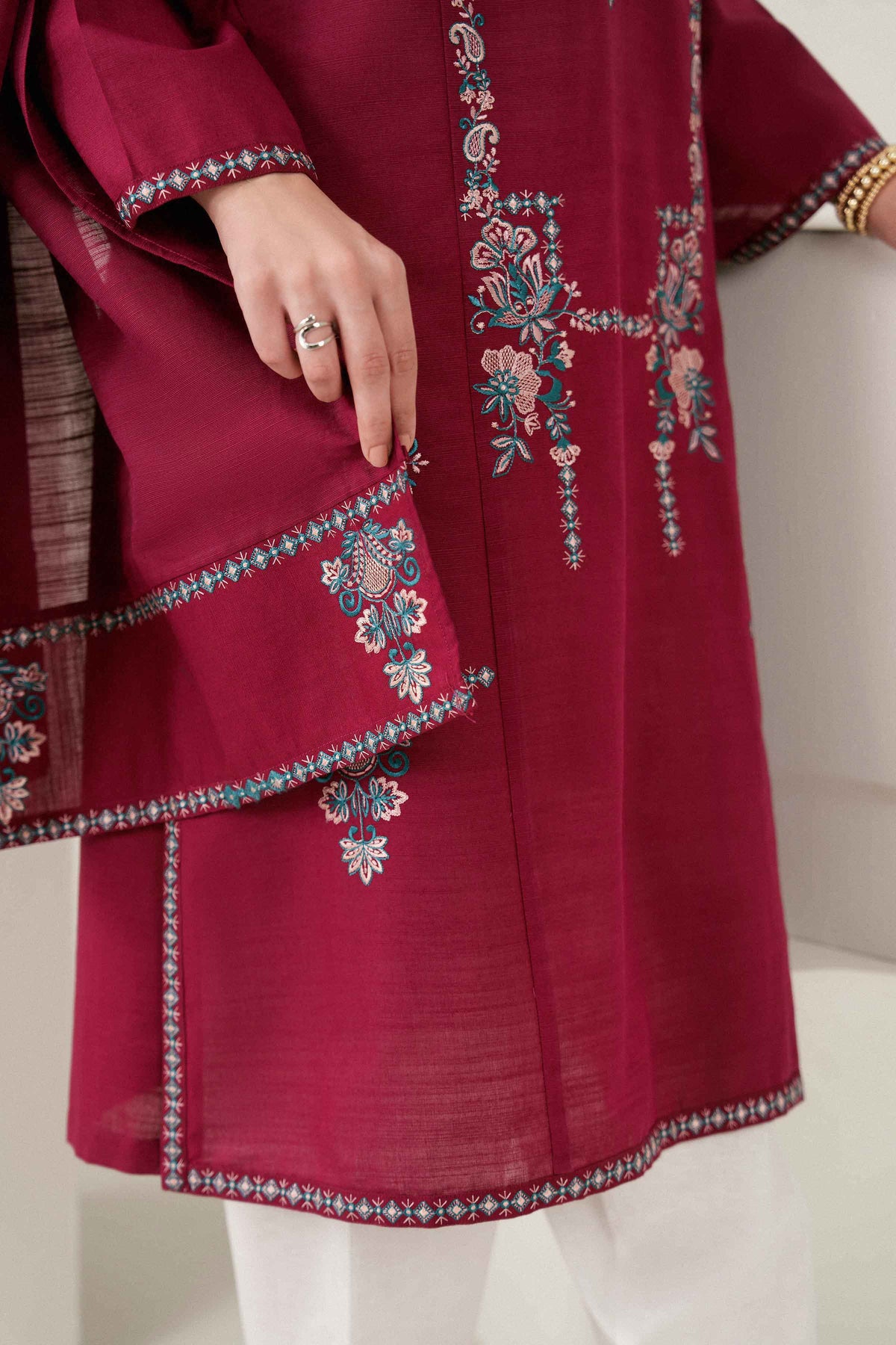 2 PIECE - EMBROIDERED SUIT - ST2SDE-PRET26WV1-5