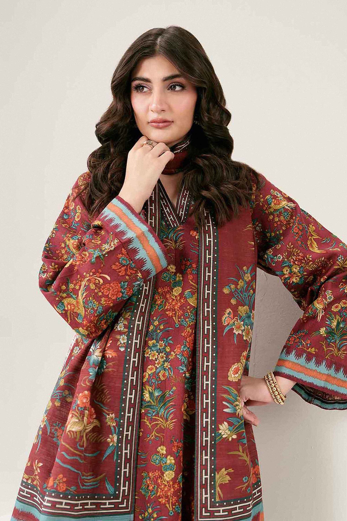 2 Piece - Printed Suit - ST2SDE-PRET26WV2-3