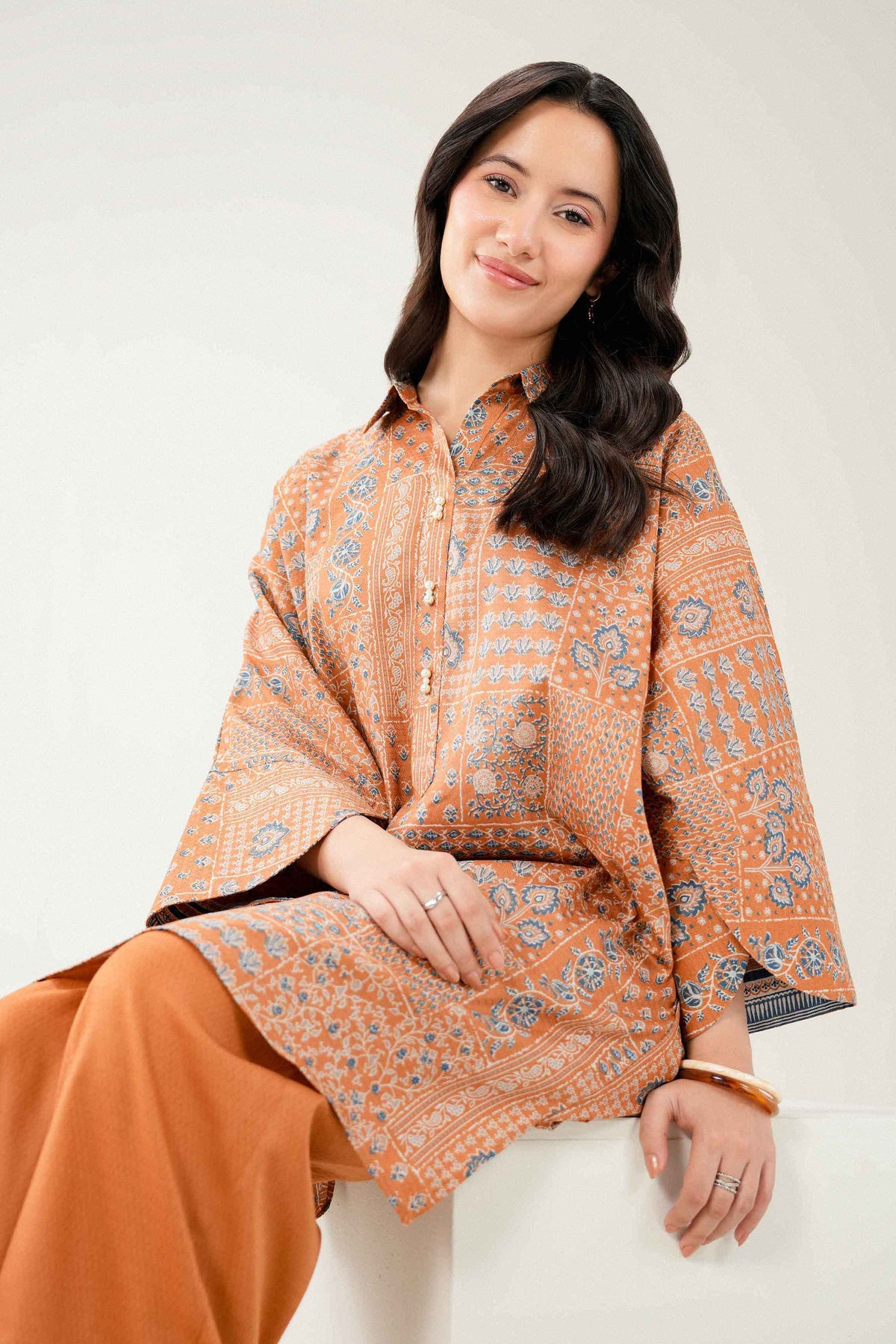 2 Piece - Printed Suit - ST2ST-PRET26WV1-3
