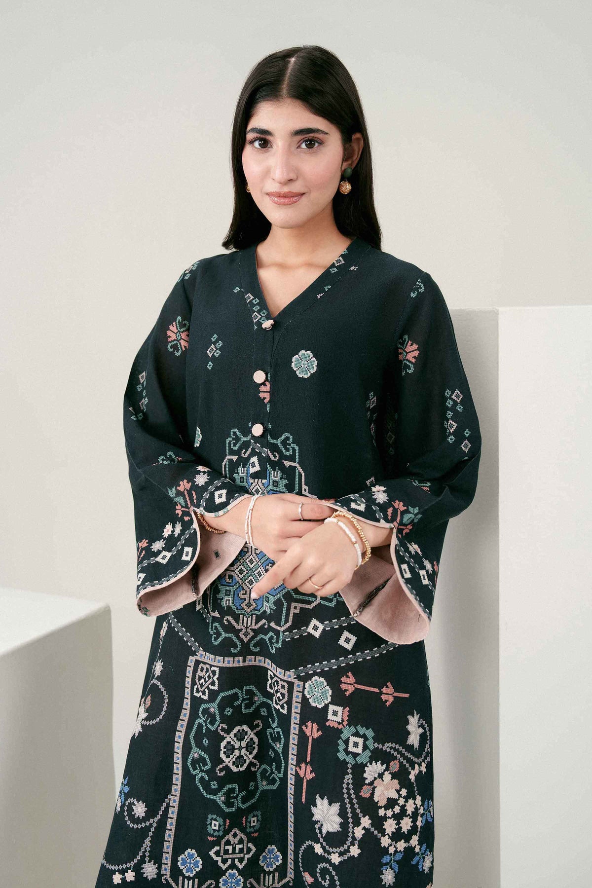 2 PIECE - PRINTED SUIT - ST2ST-PRET26WV2-18