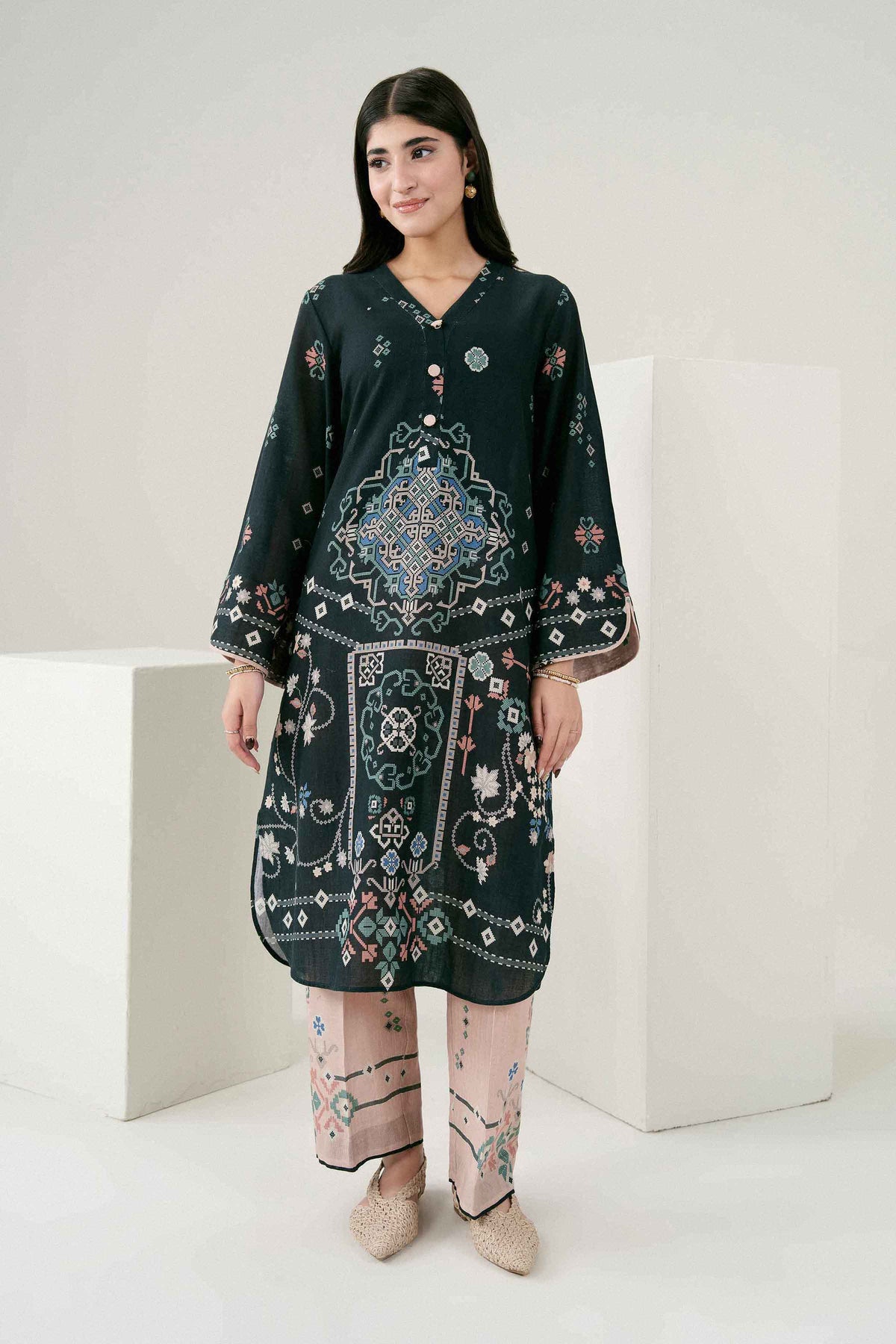 2 PIECE - PRINTED SUIT - ST2ST-PRET26WV2-18