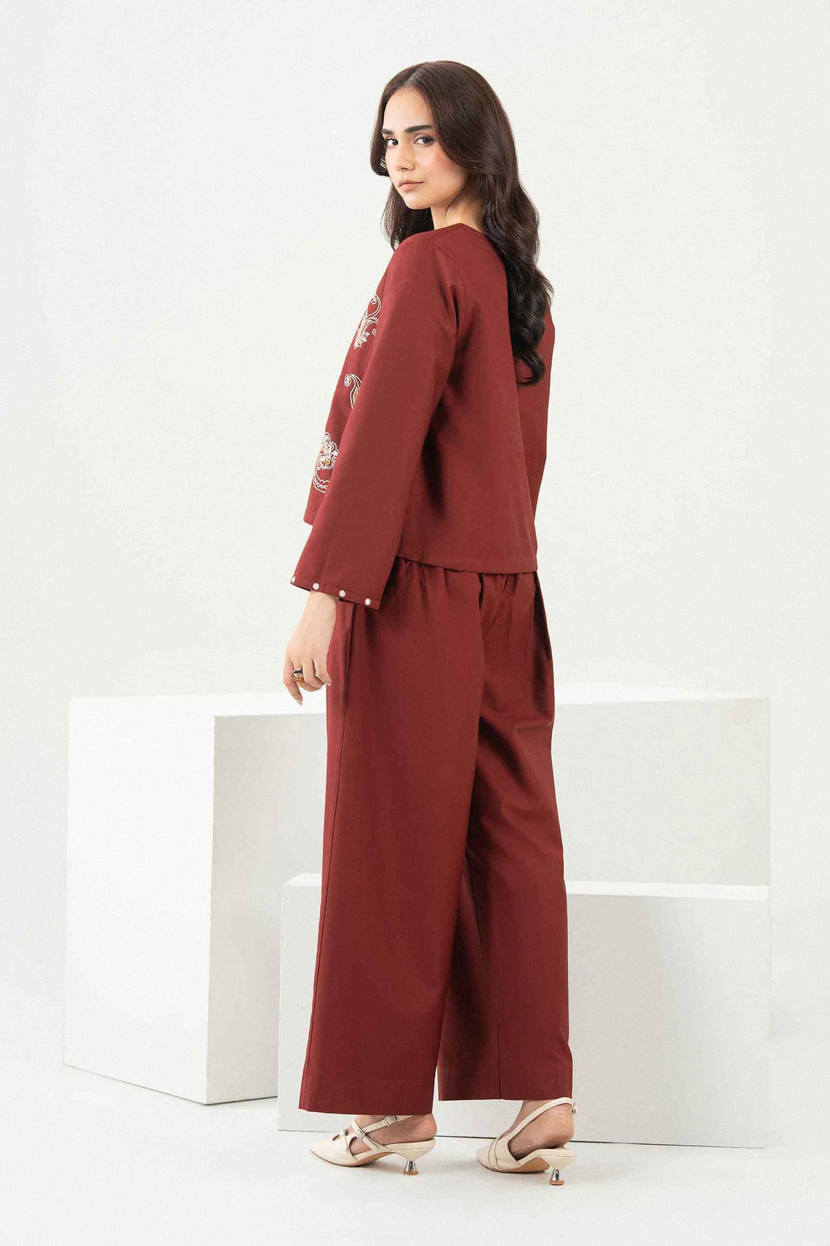 2 Piece - Embroidered Suit - ST2STE-AURA26WV2-5
