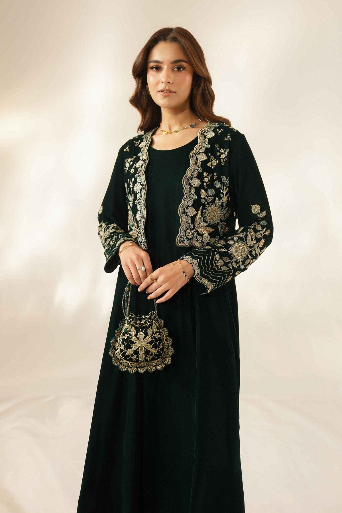 2 Piece - Embroidered Suit - ST2STE-LUXE26WV1-13