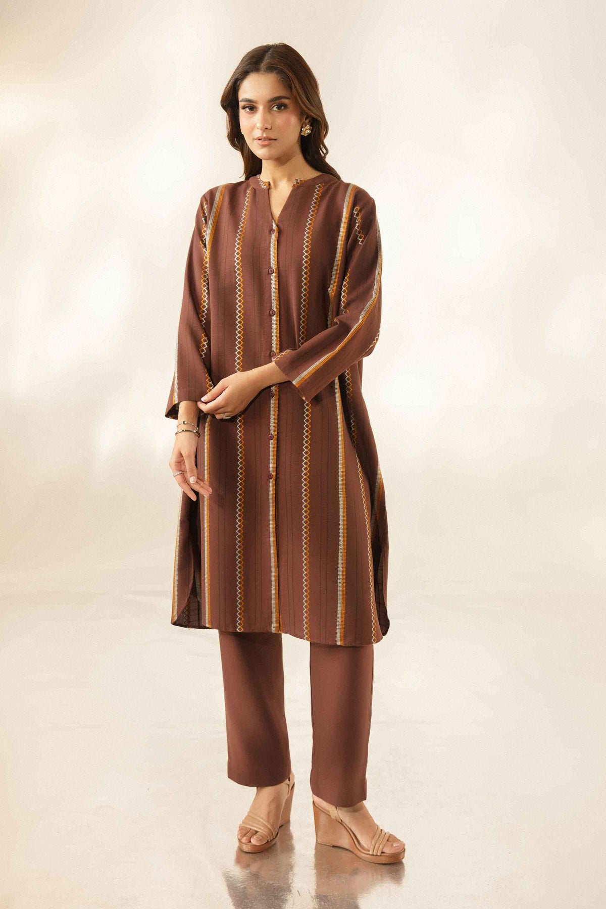 2 Piece - Embroidered Suit - ST2STE-LUXE26WV1-23