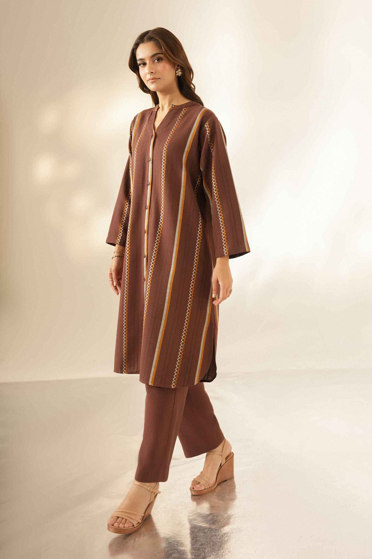 2 Piece - Embroidered Suit - ST2STE-LUXE26WV1-23