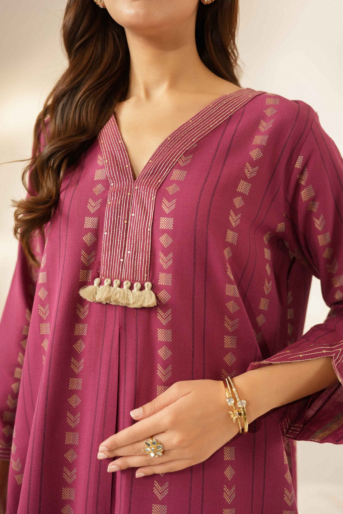 2 Piece - Embroidered Suit - ST2STE-LUXE26WV1-24