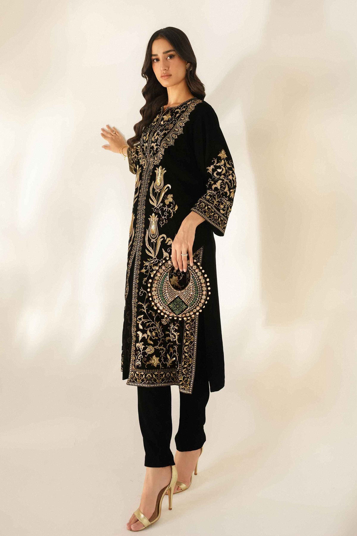 2 Piece - Embroidered Suit - ST2STE-LUXE26WV1-3