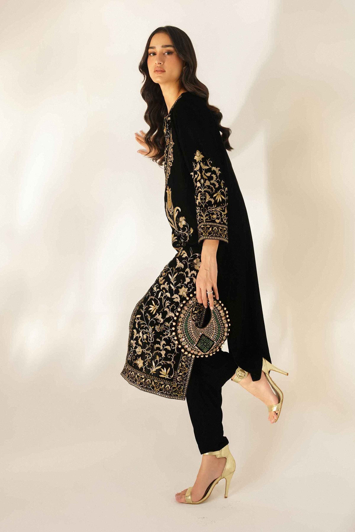 2 Piece - Embroidered Suit - ST2STE-LUXE26WV1-3