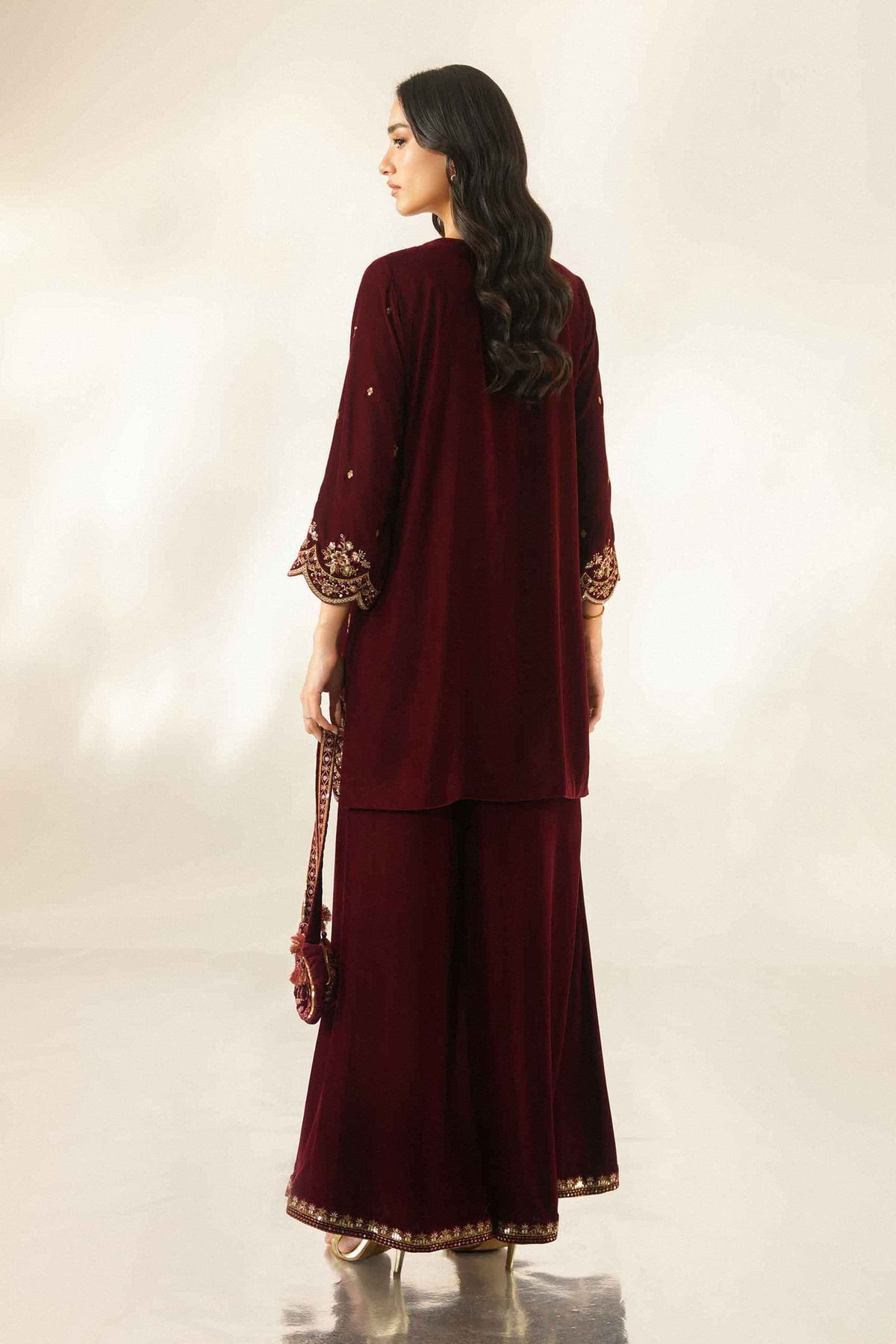 2 Piece - Embroidered Suit - ST2STE-LUXE26WV2-45