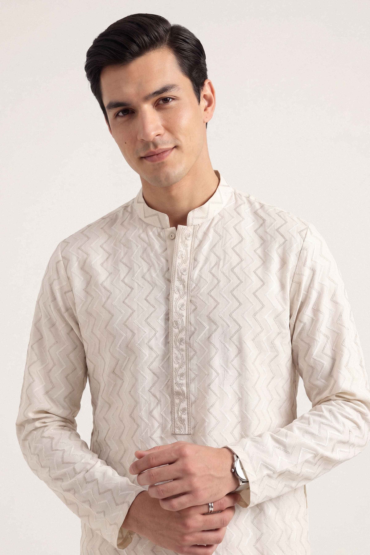 2 Piece - Embroidered Suit - ST2STE-NAQ26WV1-10