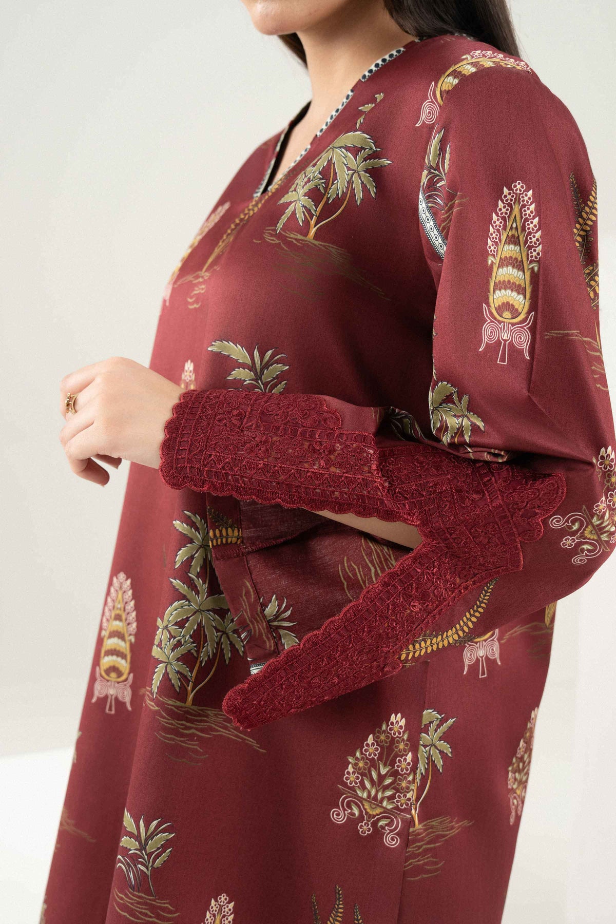 2 Piece - Embroidered Suit - ST2STE-PRET26WV1-12