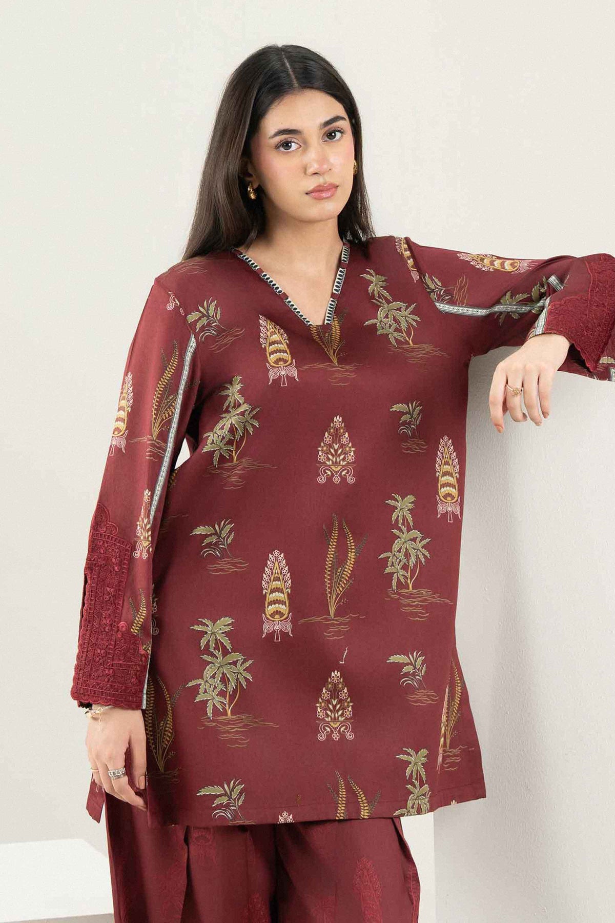 2 Piece - Embroidered Suit - ST2STE-PRET26WV1-12