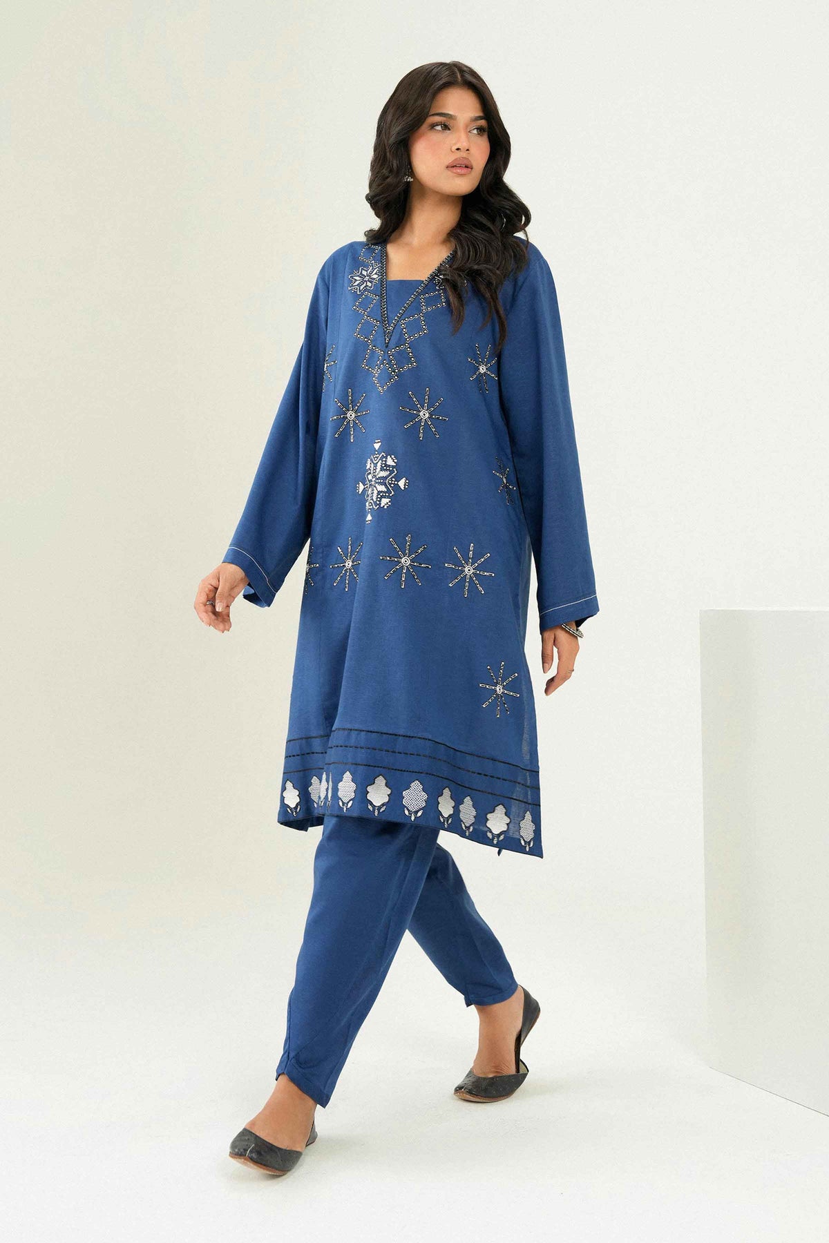 2 Piece - Embroidered Suit - ST2STE-PRET26WV1-2