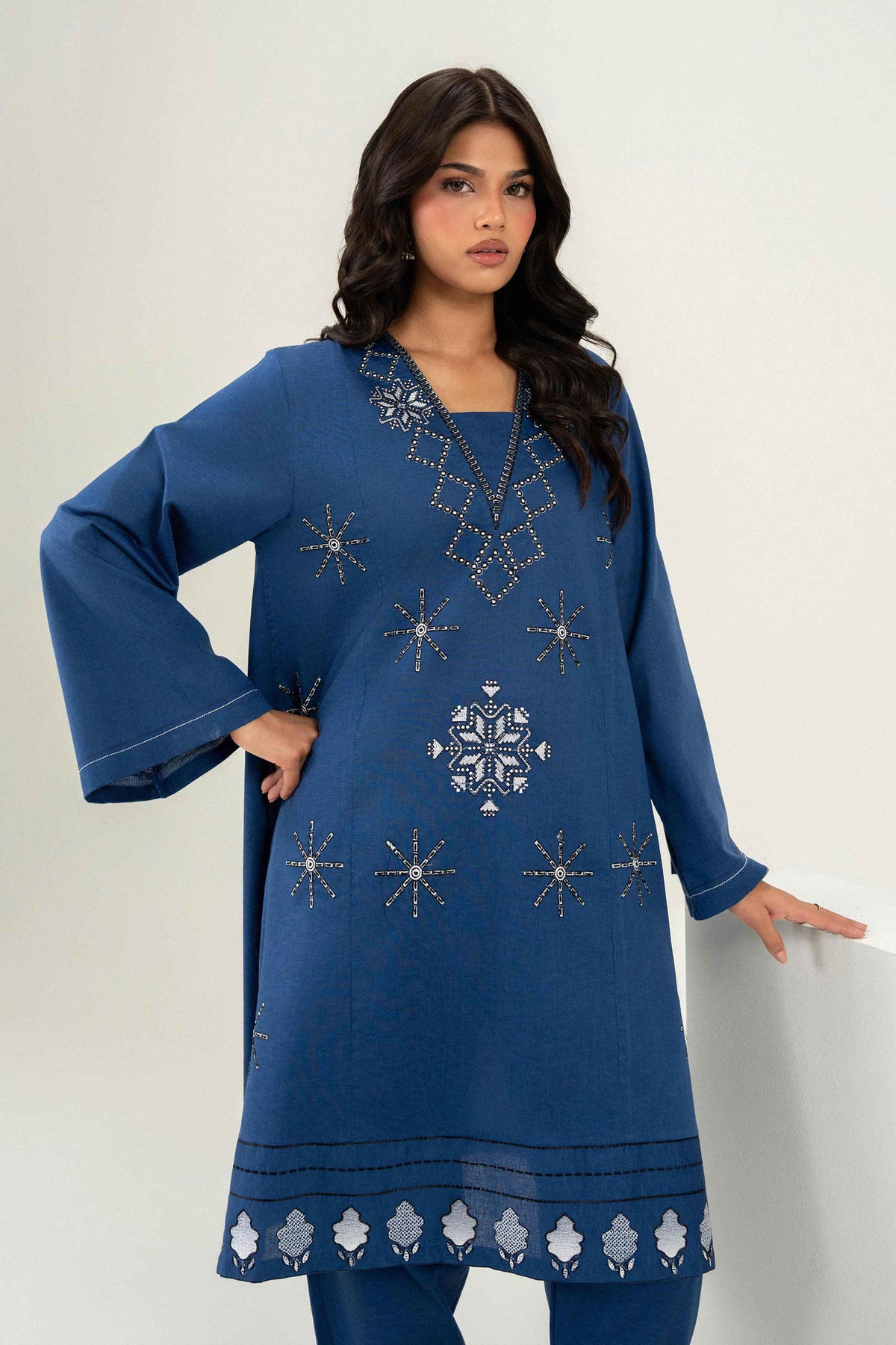 2 Piece - Embroidered Suit - ST2STE-PRET26WV1-2