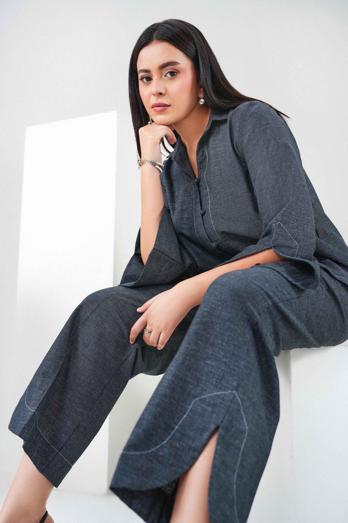 2 Piece - Embroidered Suit - ST2STE-PRET26WV2-13