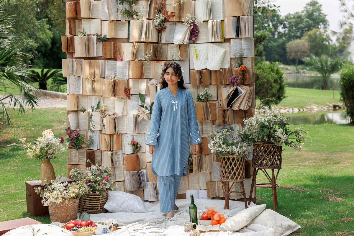 2 Piece - Embroidered Suit - ST2STE-PRET26WV2-14