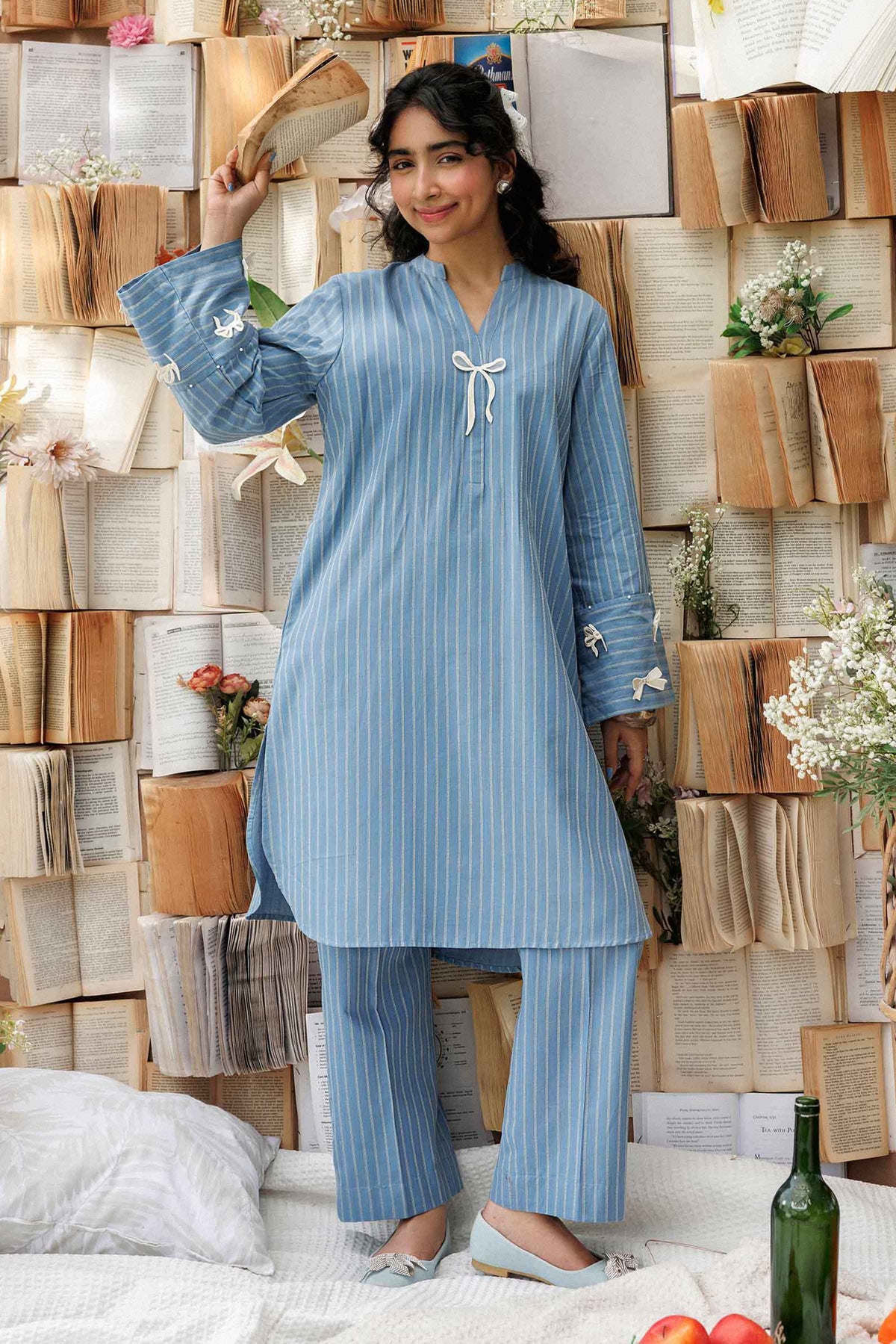 2 Piece - Embroidered Suit - ST2STE-PRET26WV2-14