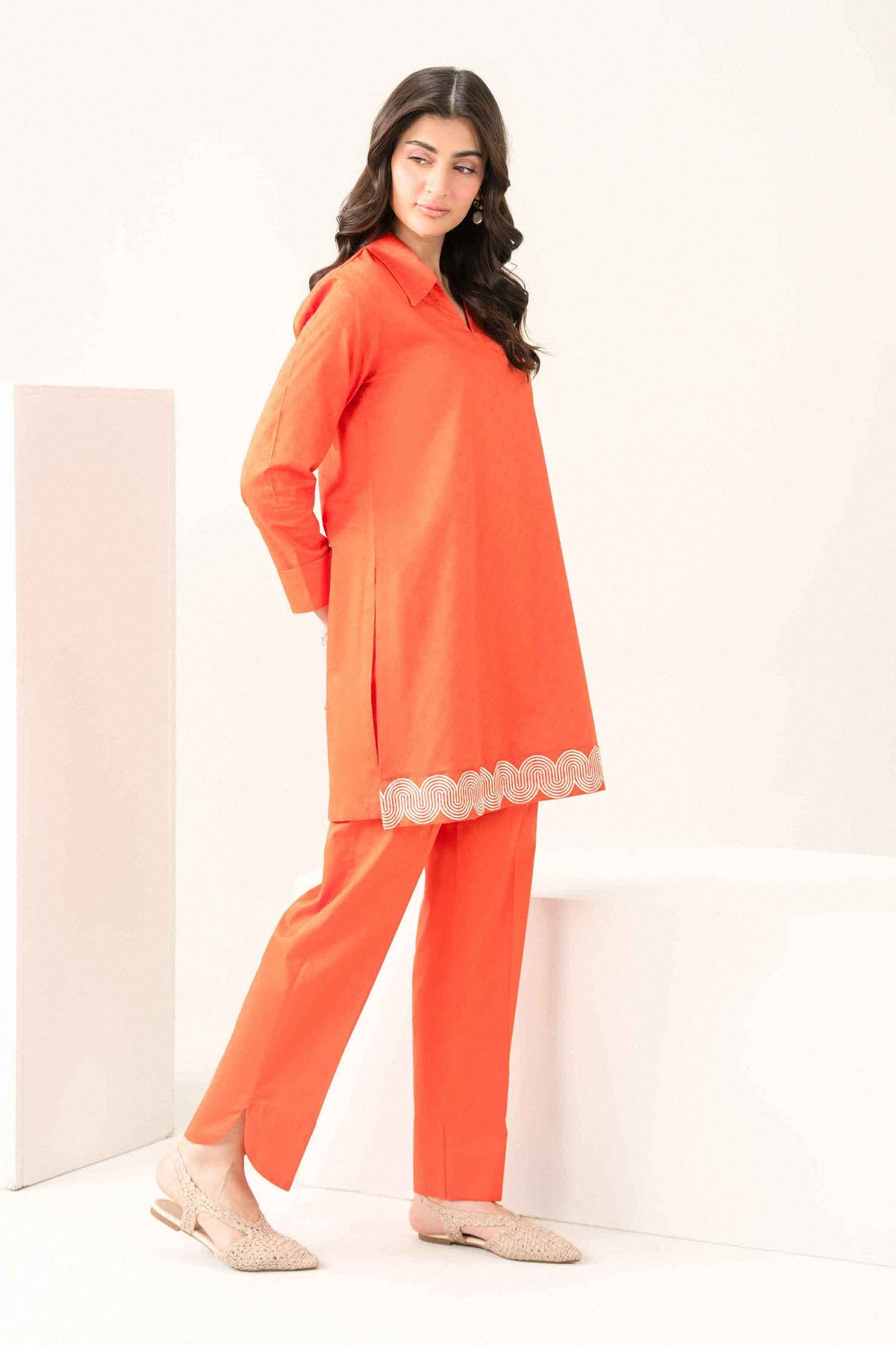 2 Piece - Embroidered Suit - ST2STE-PRET26WV2-15