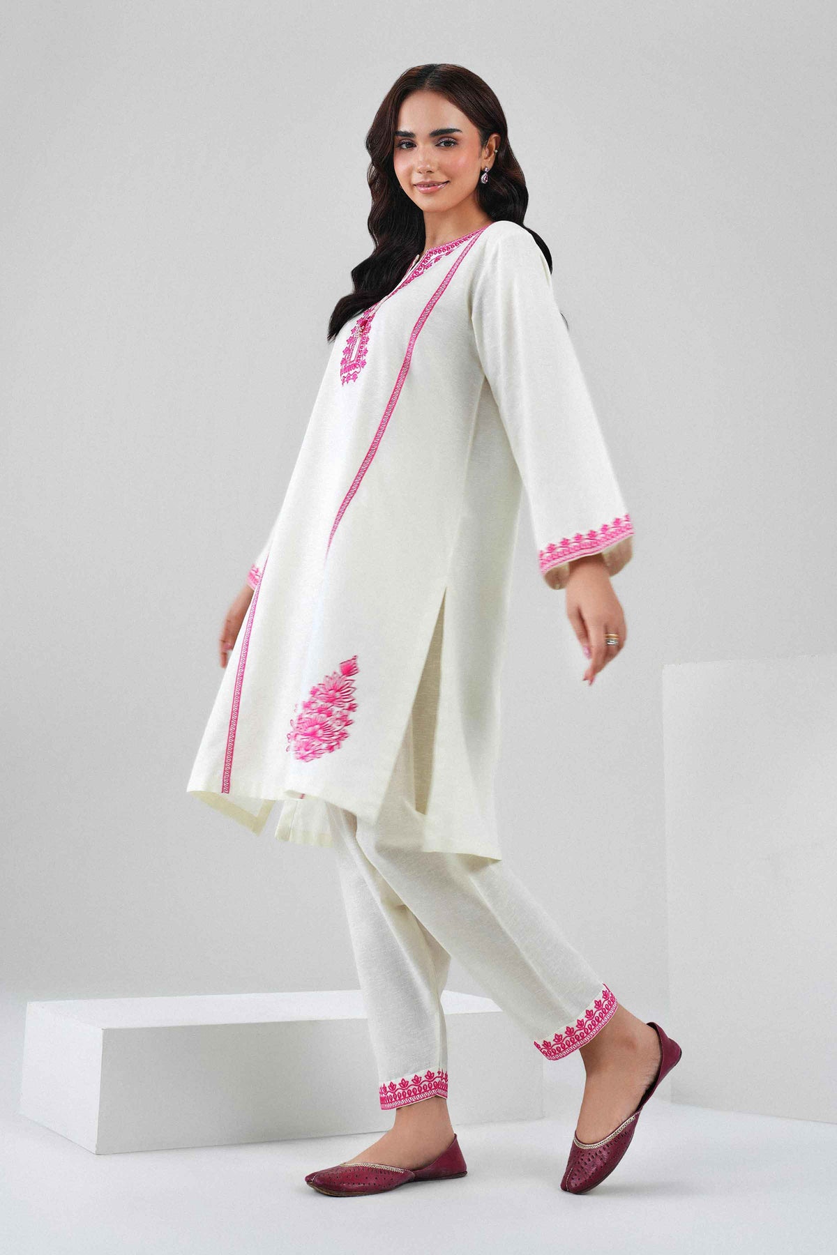 2 Piece - Embroidered Suit - ST2STE-PRET26WV2-16