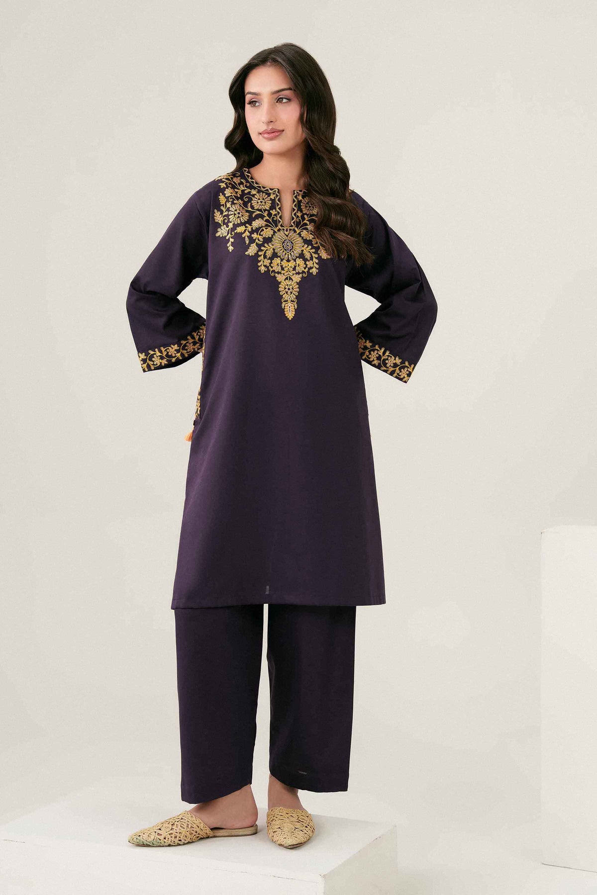 2 Piece - Embroidered Suit - ST2STE-PRET26WV2-18