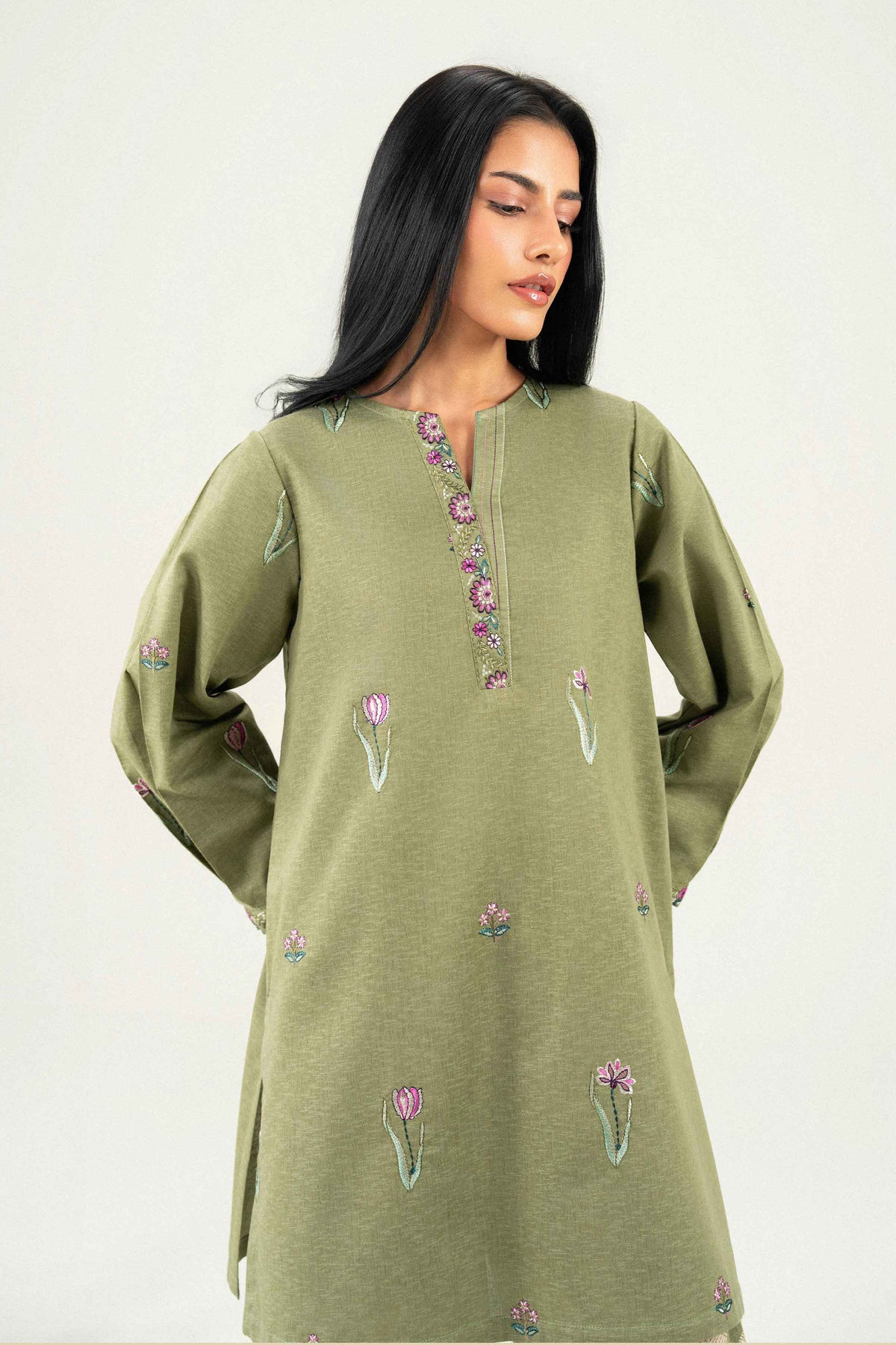 2 Piece - Embroidered Suit - ST2STE-PRET26WV2-24